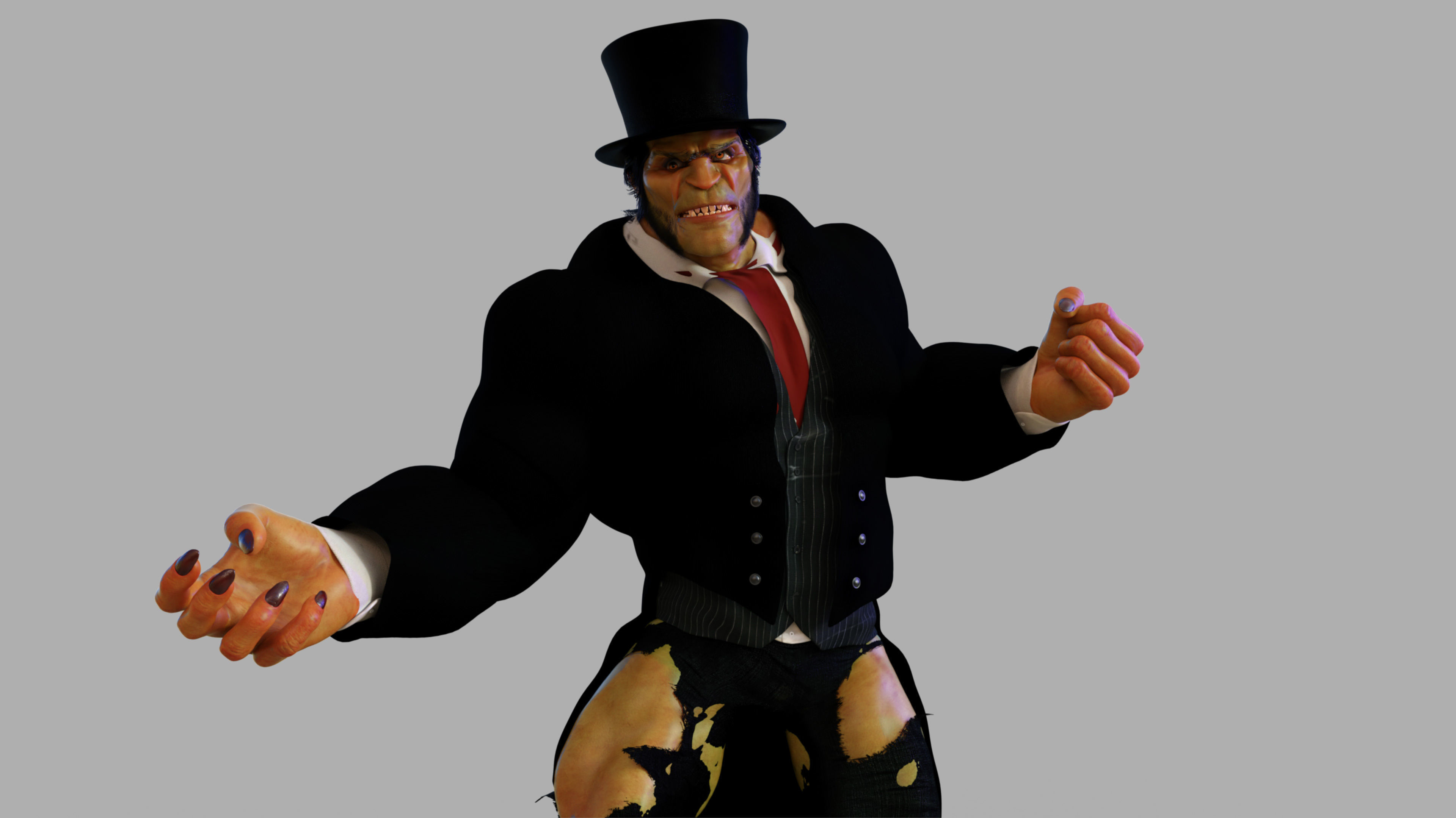 Mr Hyde Dr Jekyll 3d Cgtrader