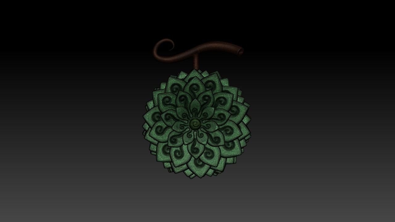 Hana Hana no Mi One Piece Devil Fruit 3D model 3D printable CGTrader
