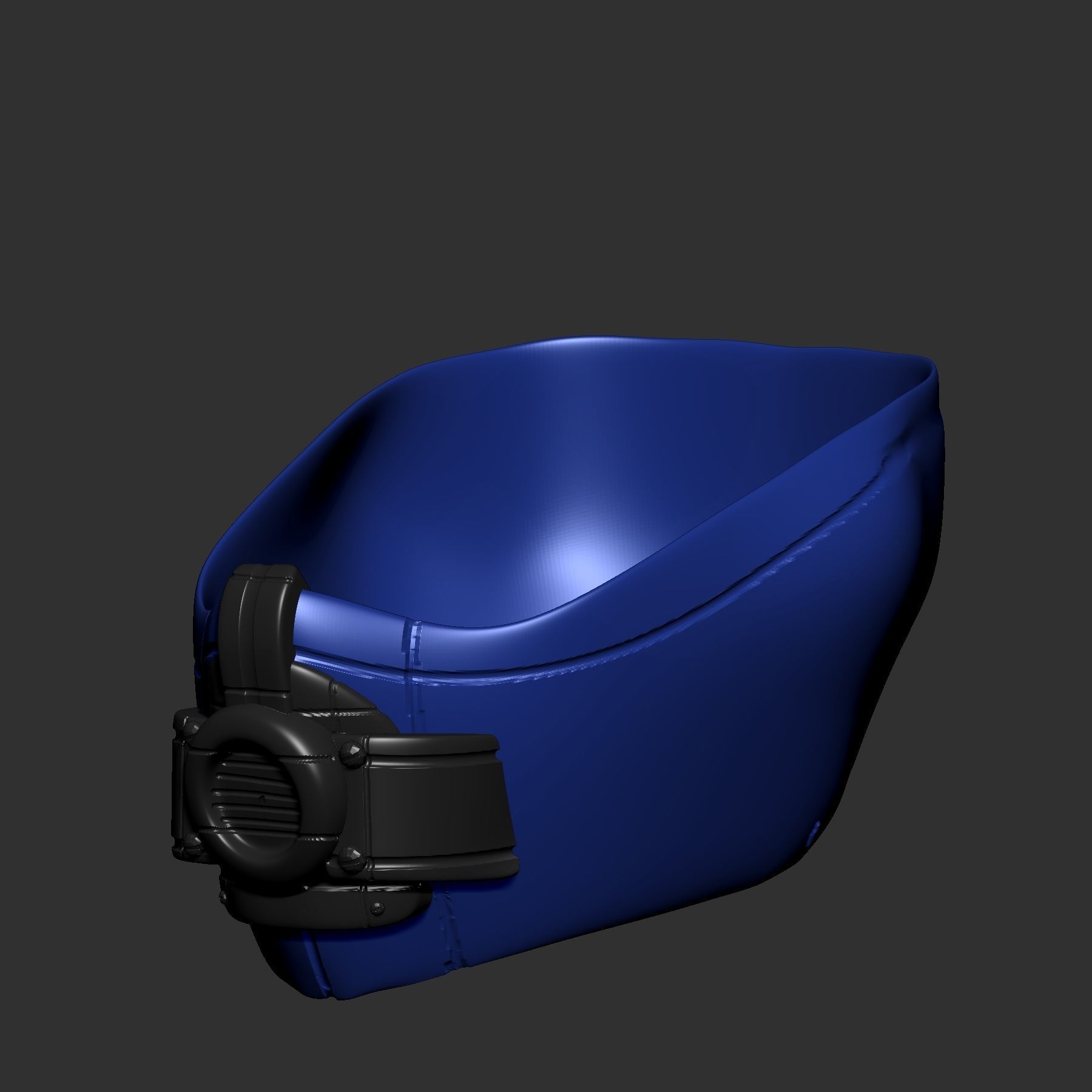 gas mask helmet scifi ver 3 sculpt 3d printable 3D model | CGTrader