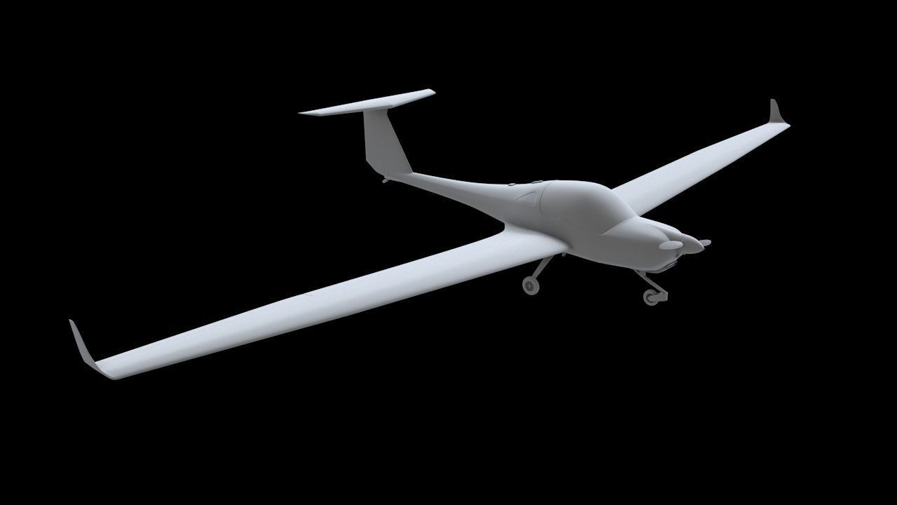 HK-36TC Diamond 3D Printable Airplane