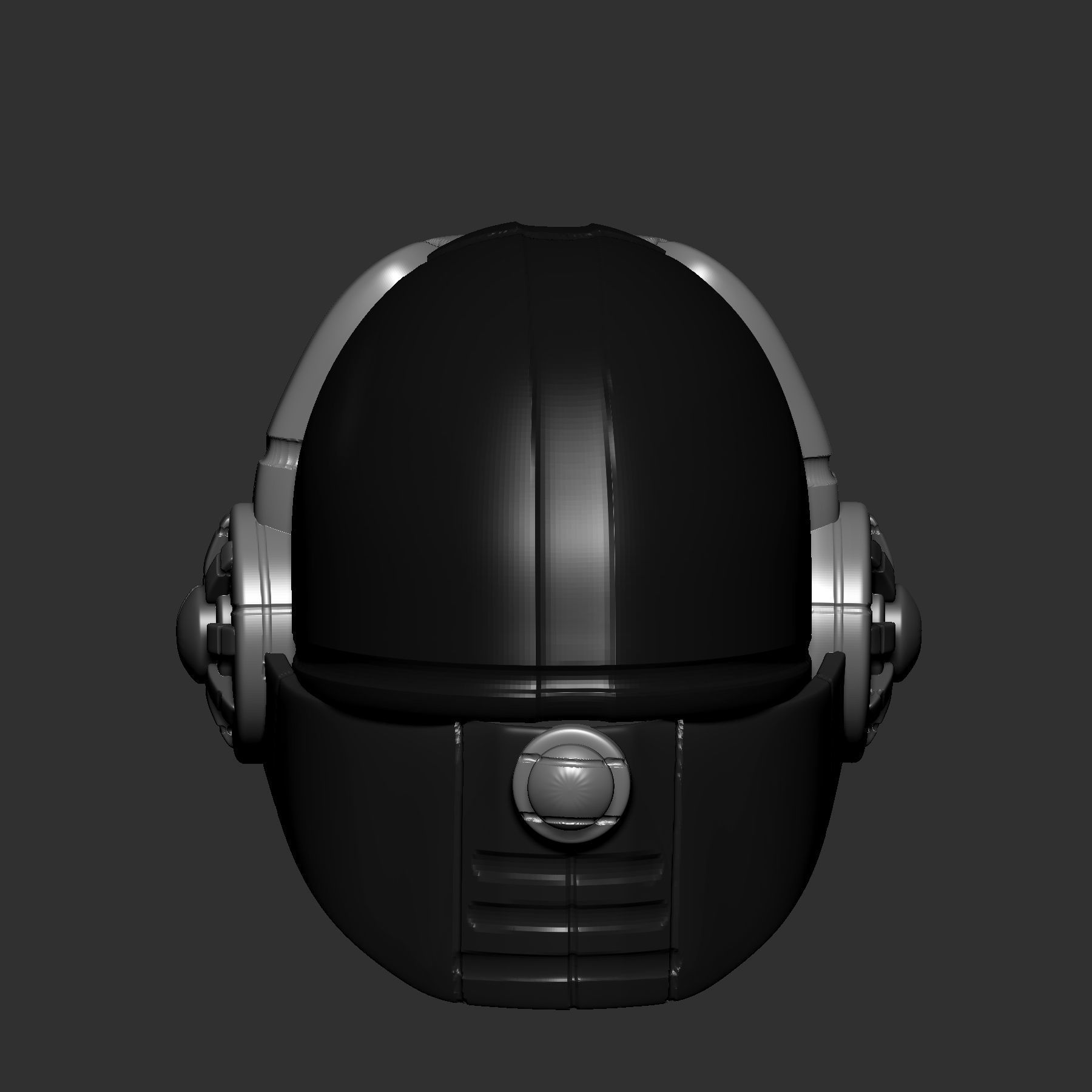 gas mask helmet scifi high poly sculpt ver 1 3d printable 3D model ...