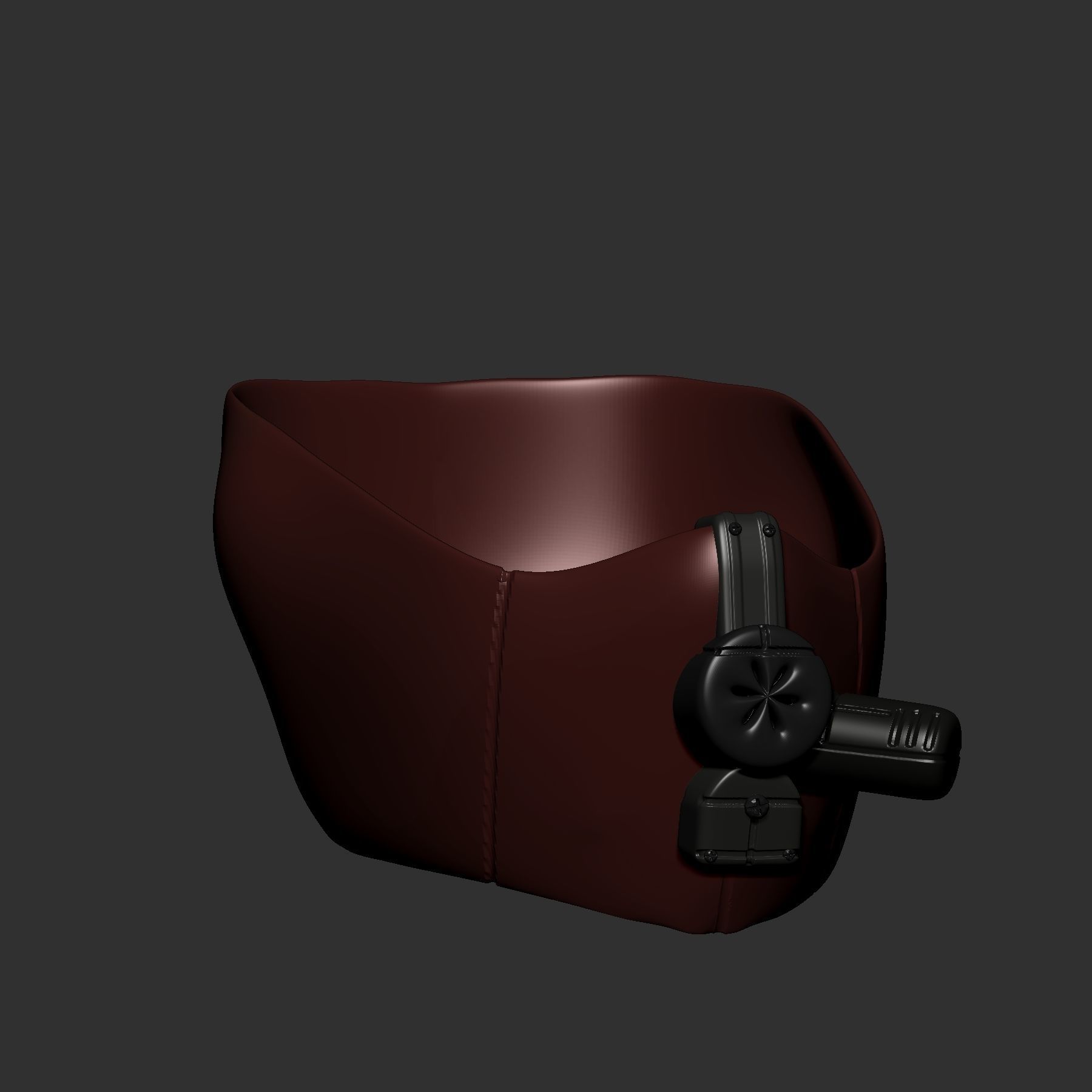 gas mask helmet scifi high poly sculpt 3d printable 3D model | CGTrader
