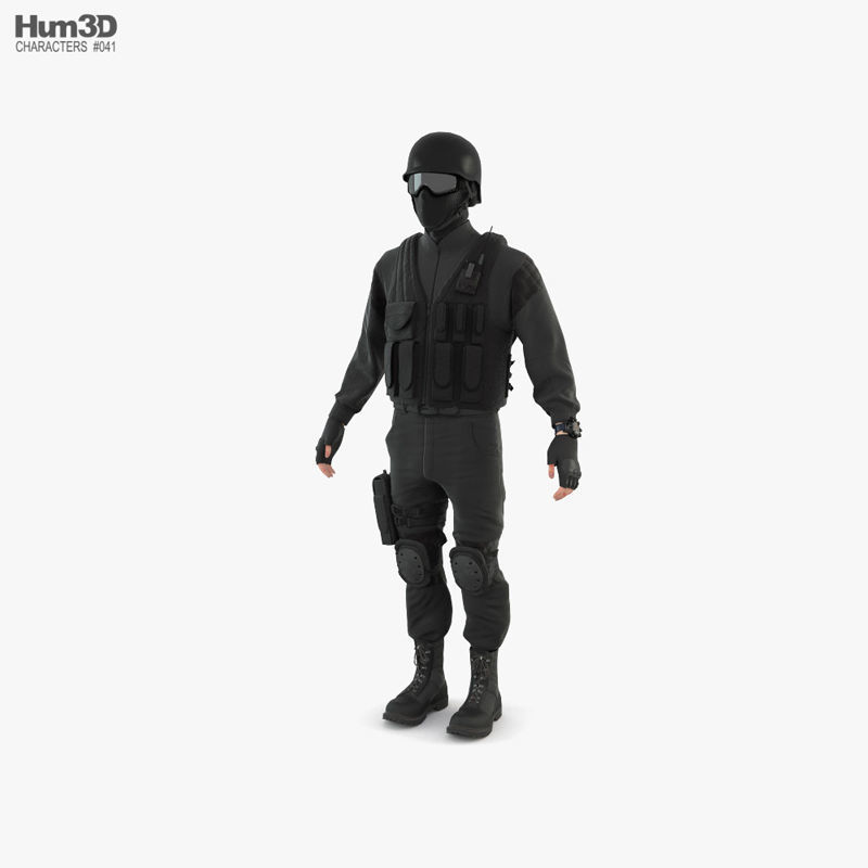 SWAT Policeman