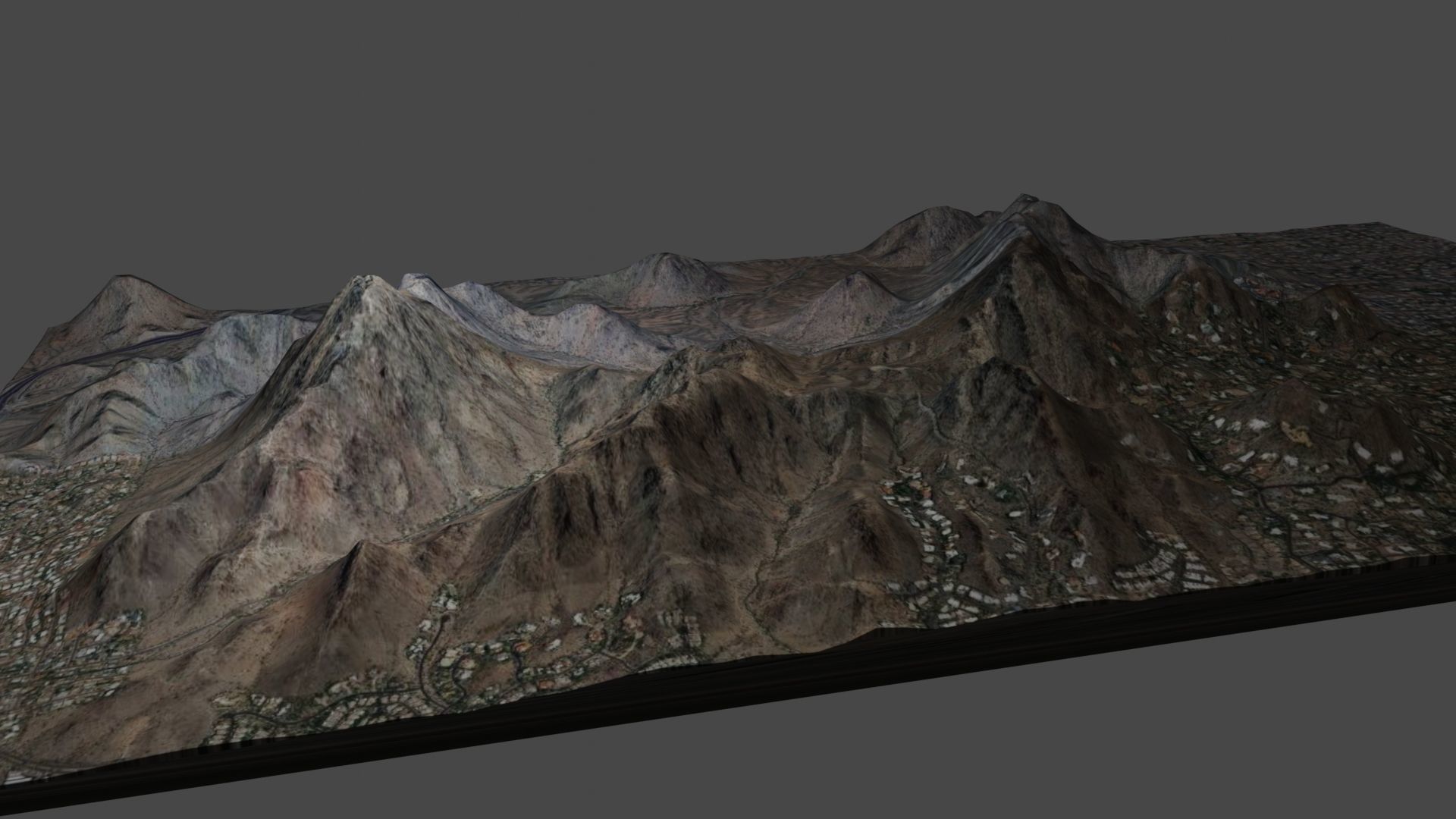 Squaw Peak in Phoenix Arizona 3D model CGTrader