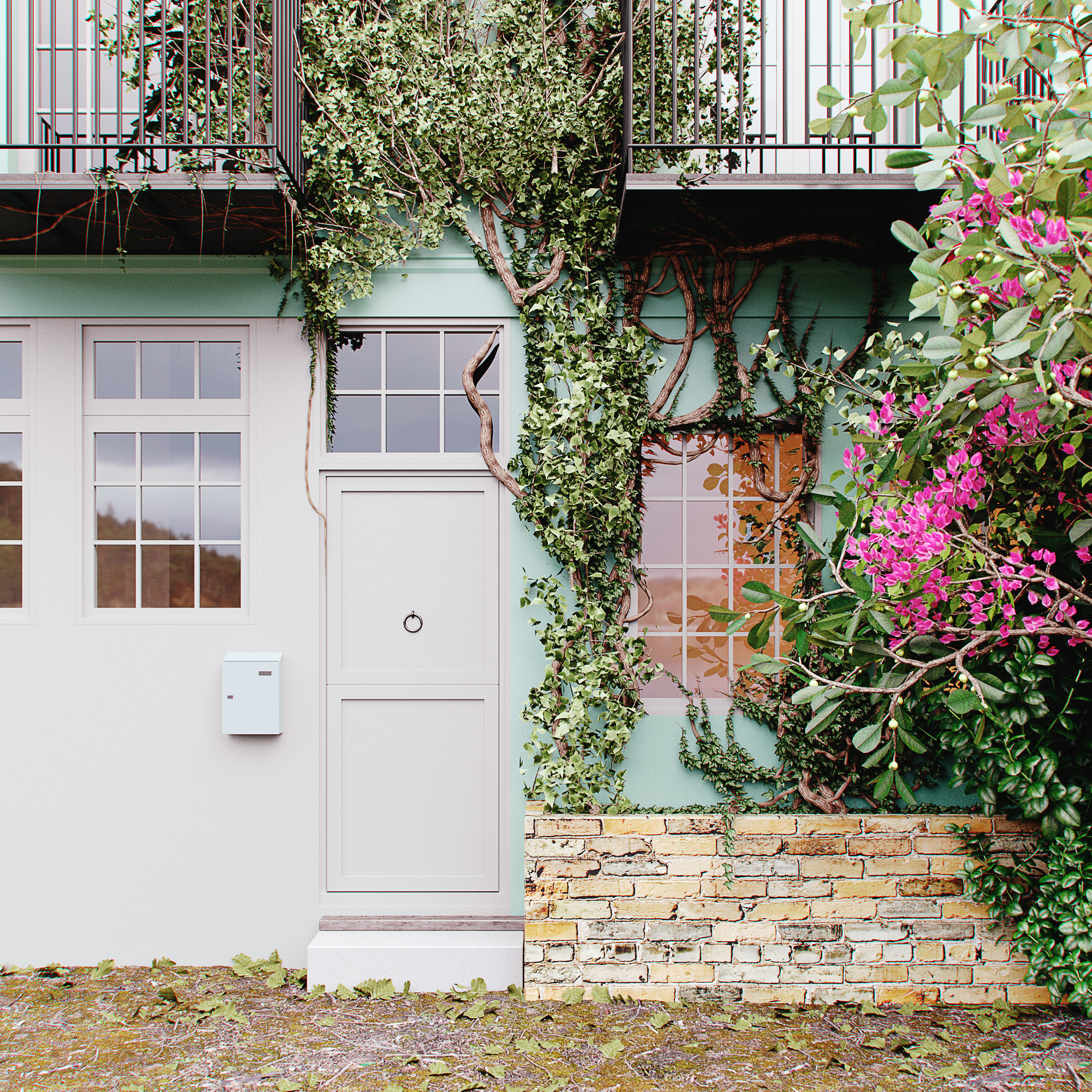 Exterior scene