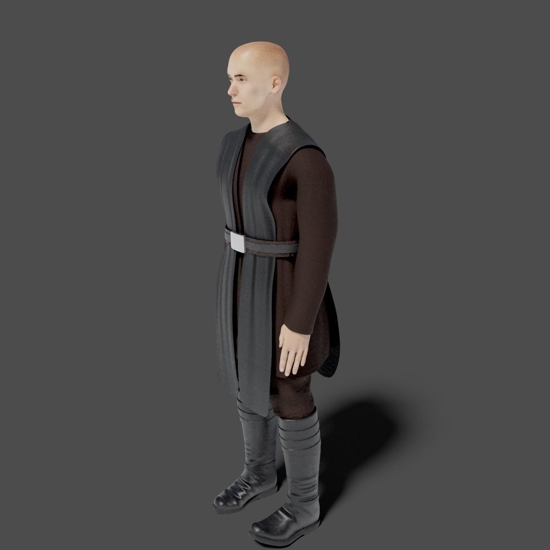 3D model Sith lord- rigged and animated VR / AR / low-poly | CGTrader