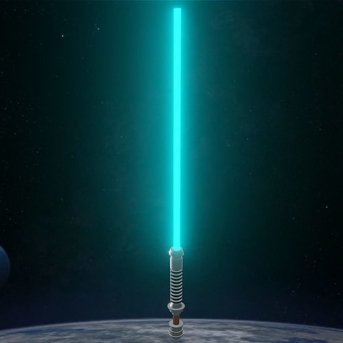 LIGHTSABER STAR WARS 3D model rigged CGTrader