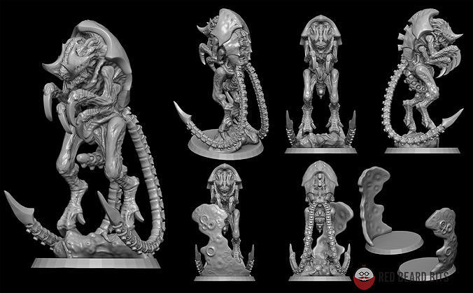 Xenoteras Psyker 3D model 3D printable | CGTrader