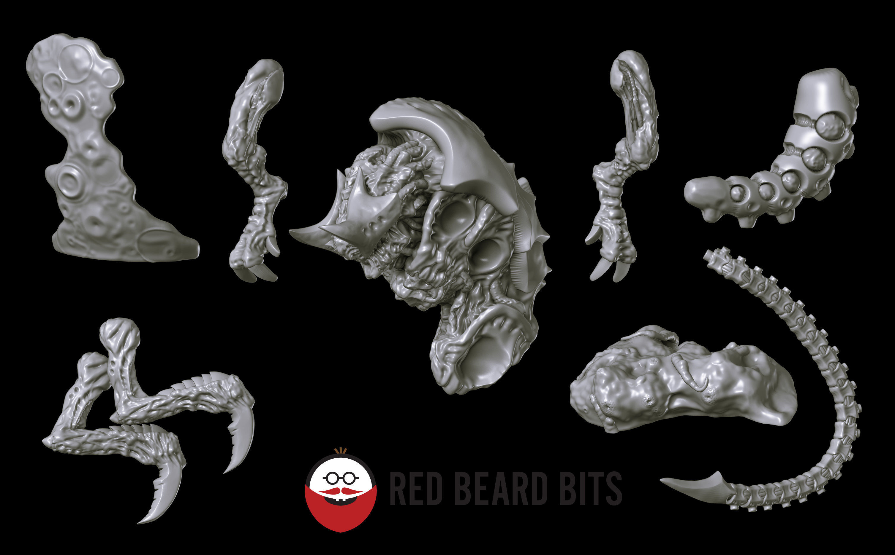Xenoteras Psyker 3D model 3D printable | CGTrader