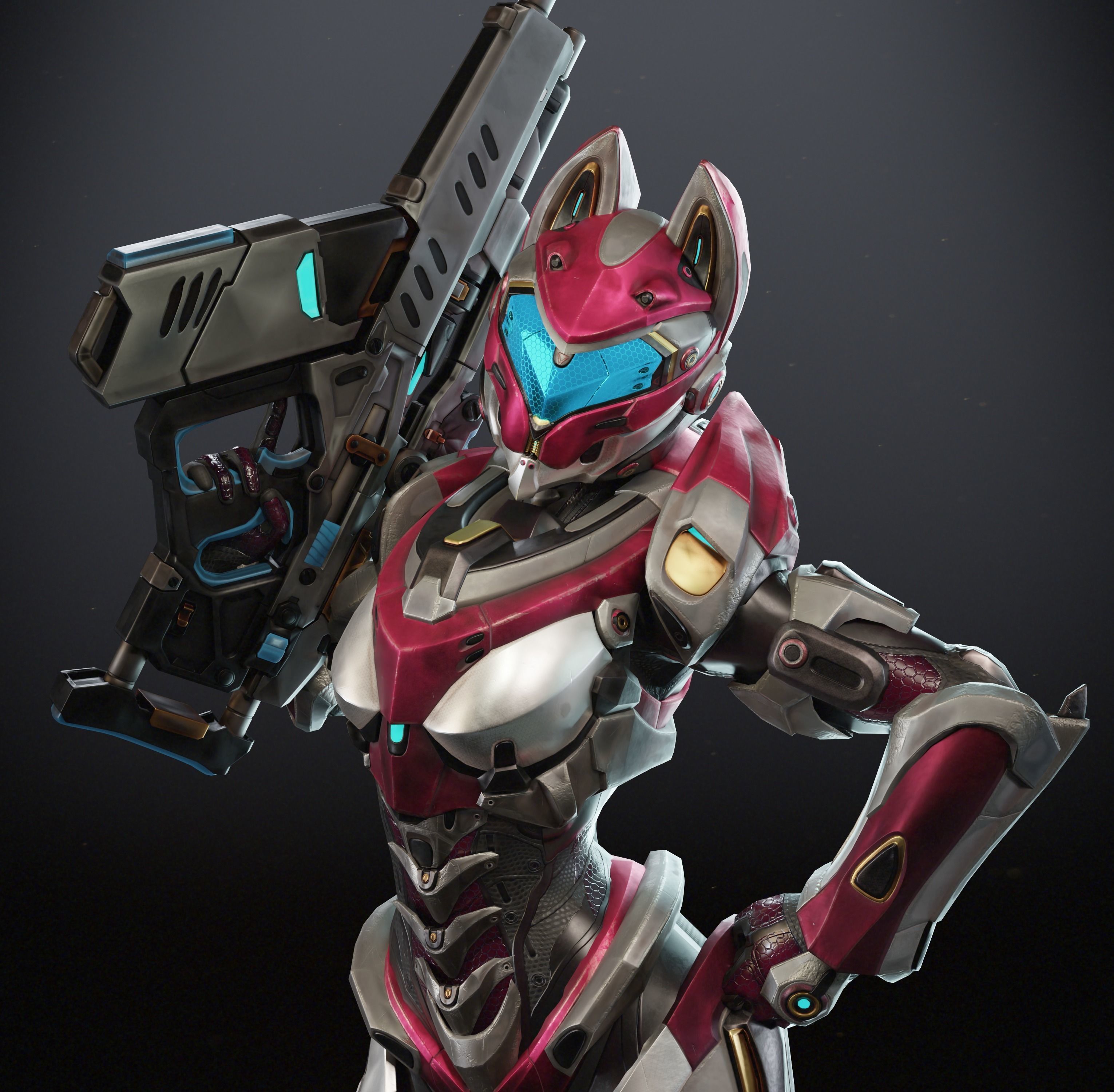 Yui - Game Ready Character
