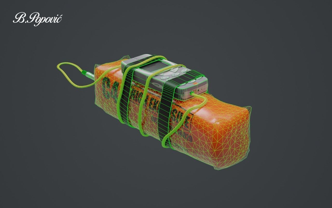 C4 High Explosive 3D model | CGTrader