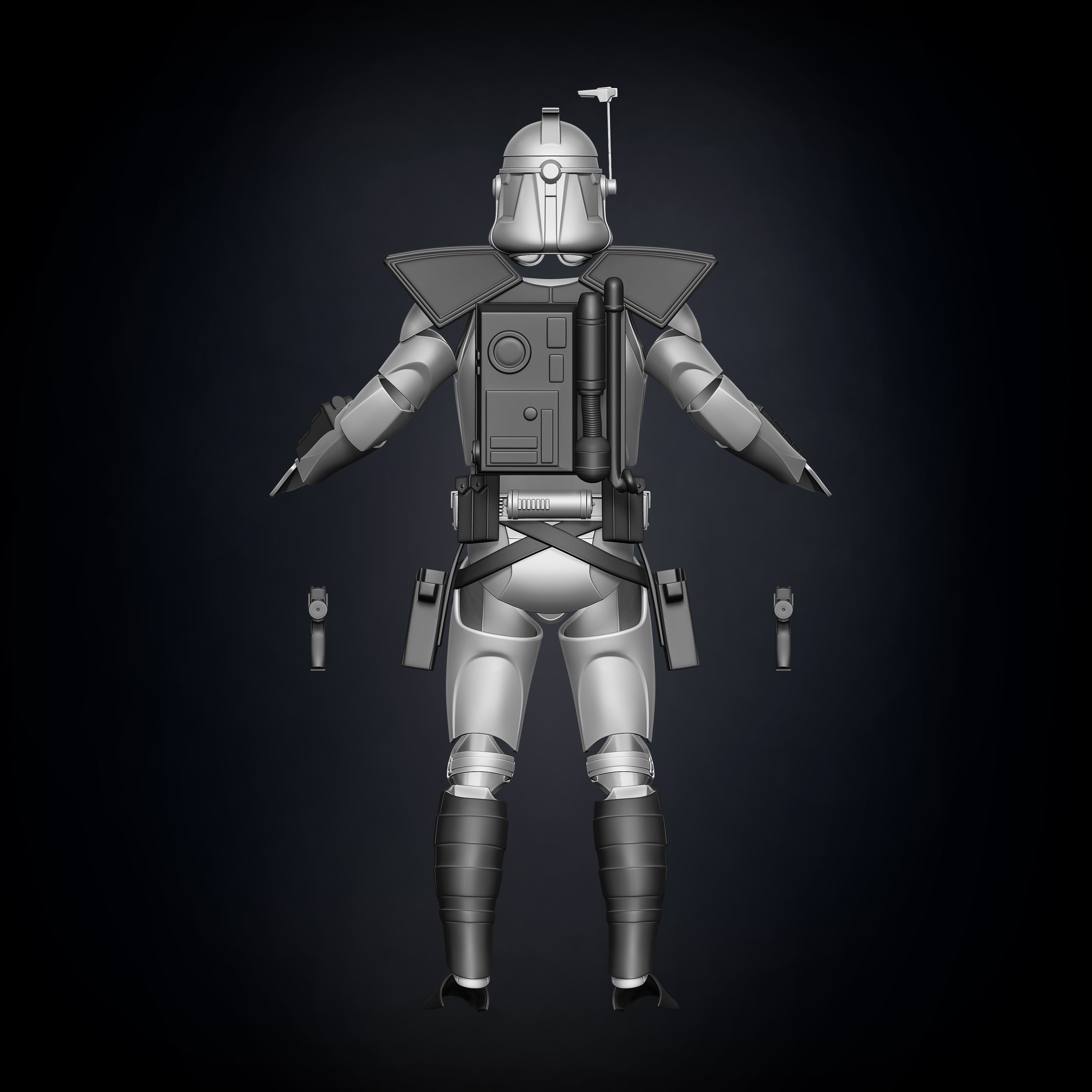 3d Printable Clone Trooper Armor