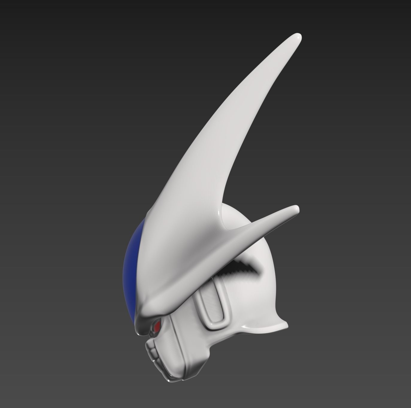 Dragon Ball Cooler Final Form Helmet Cosplay 3D model 3D printable