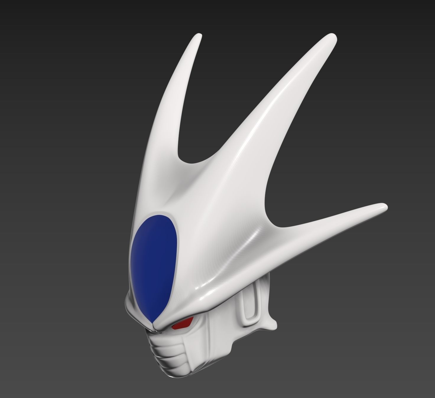 Dragon Ball Cooler Final Form Helmet Cosplay 3D model 3D printable
