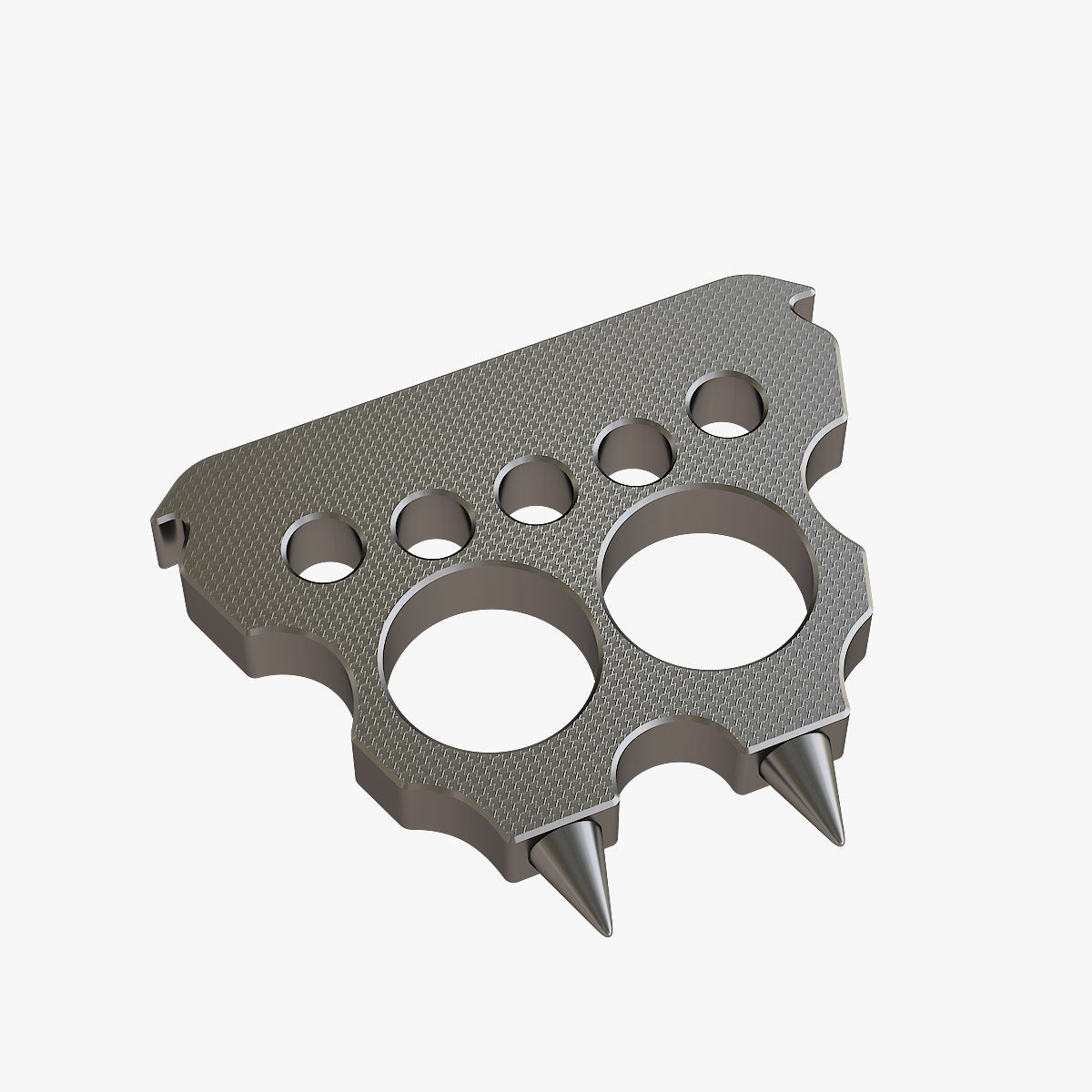 3D printable model Brass knuckles bandit | CGTrader