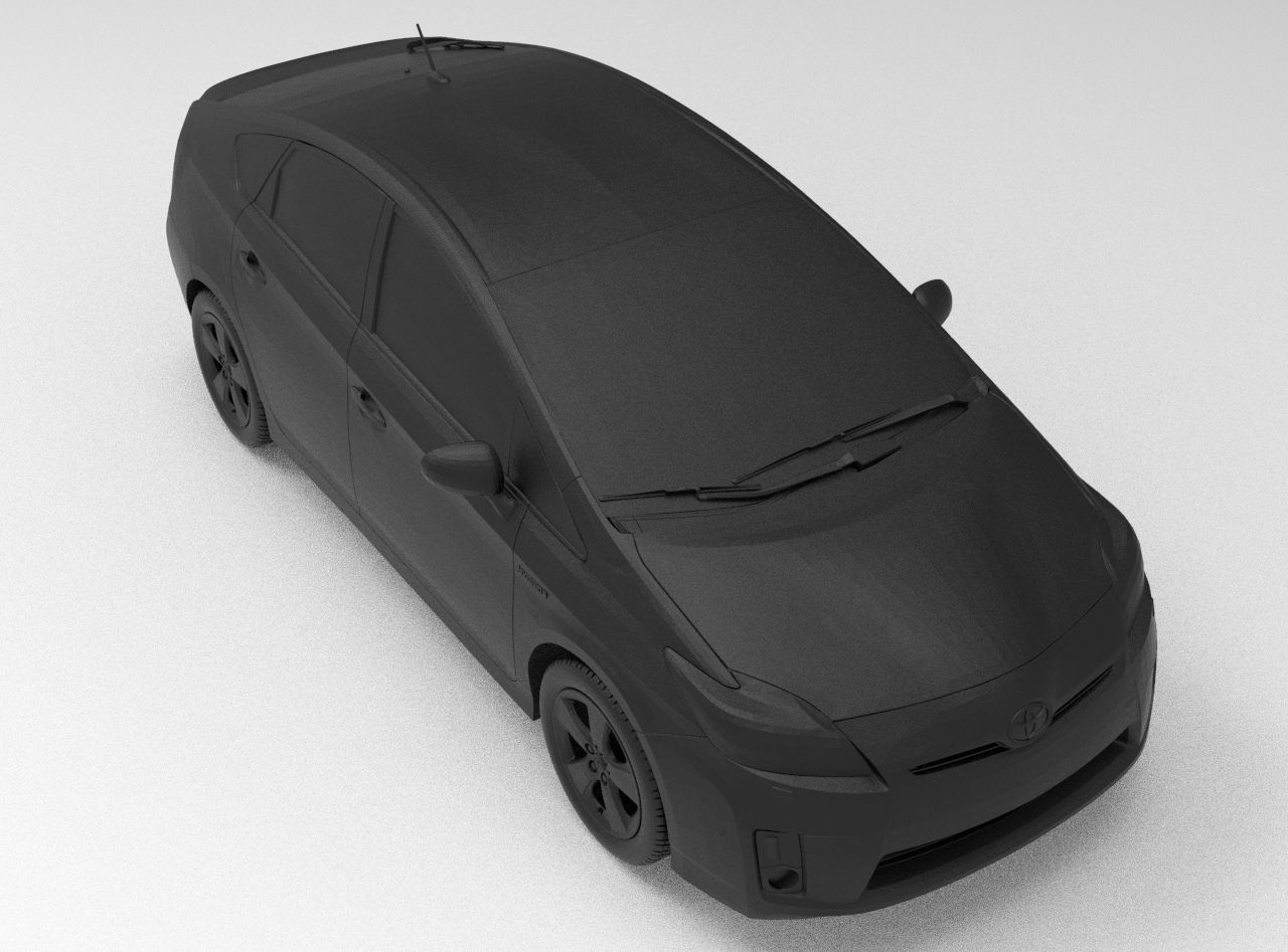 wheel 3D printable model Toyota Prius CGTrader