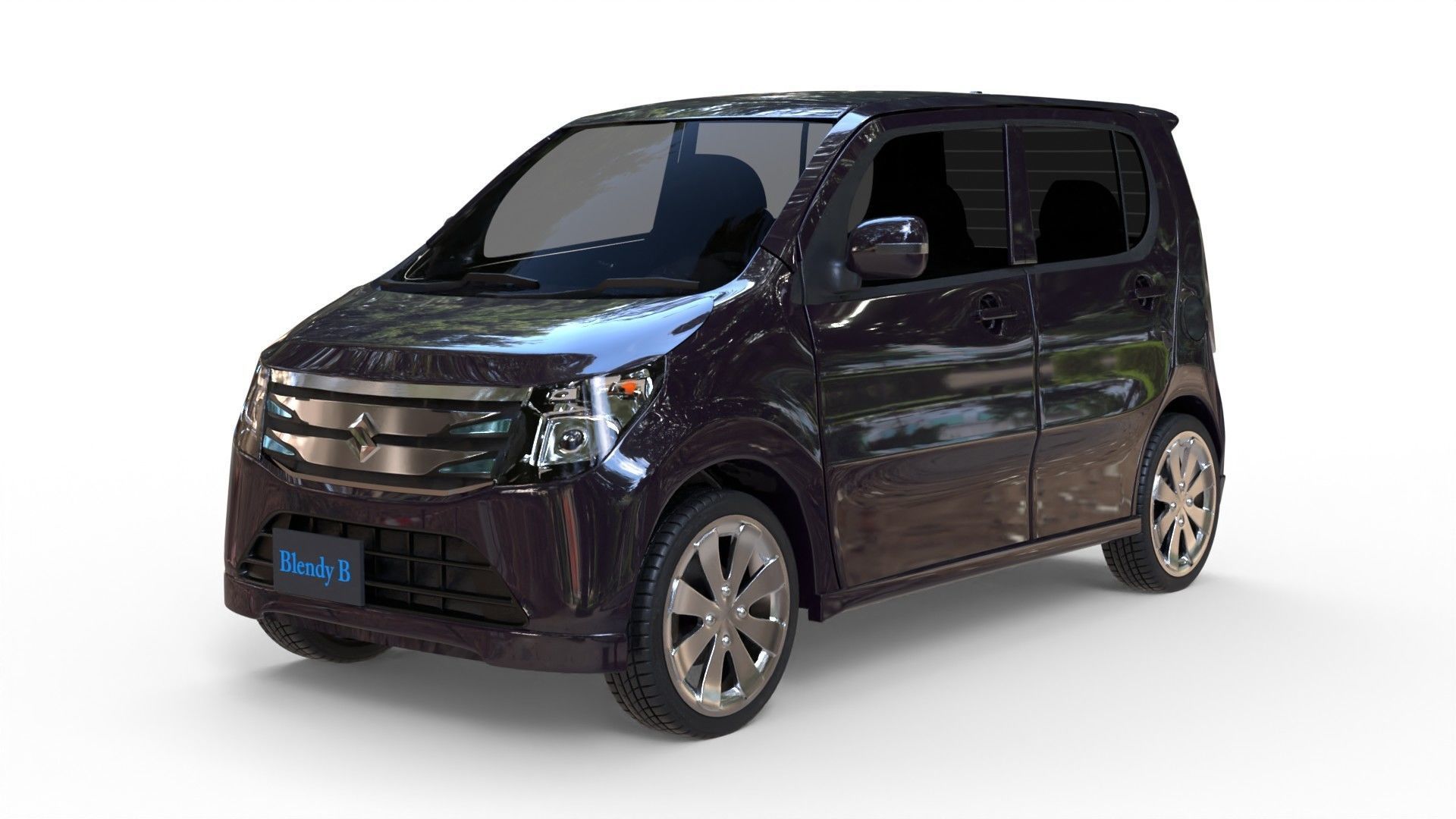 Suzuki Wagon R 3D model | CGTrader