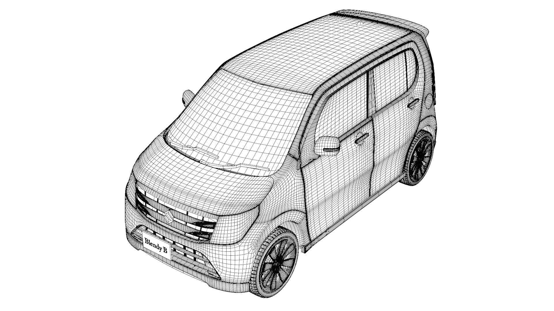 Suzuki Wagon R 3D model | CGTrader