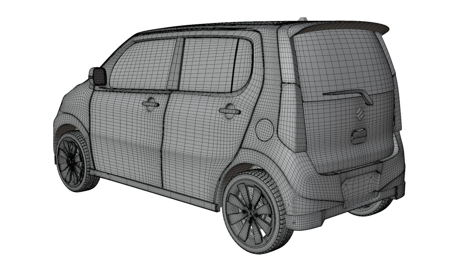 Suzuki Wagon R 3D model | CGTrader