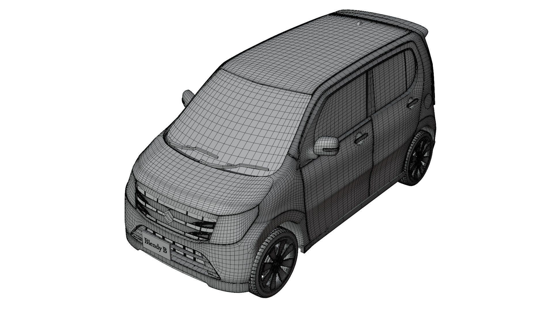 Suzuki Wagon R 3D model | CGTrader