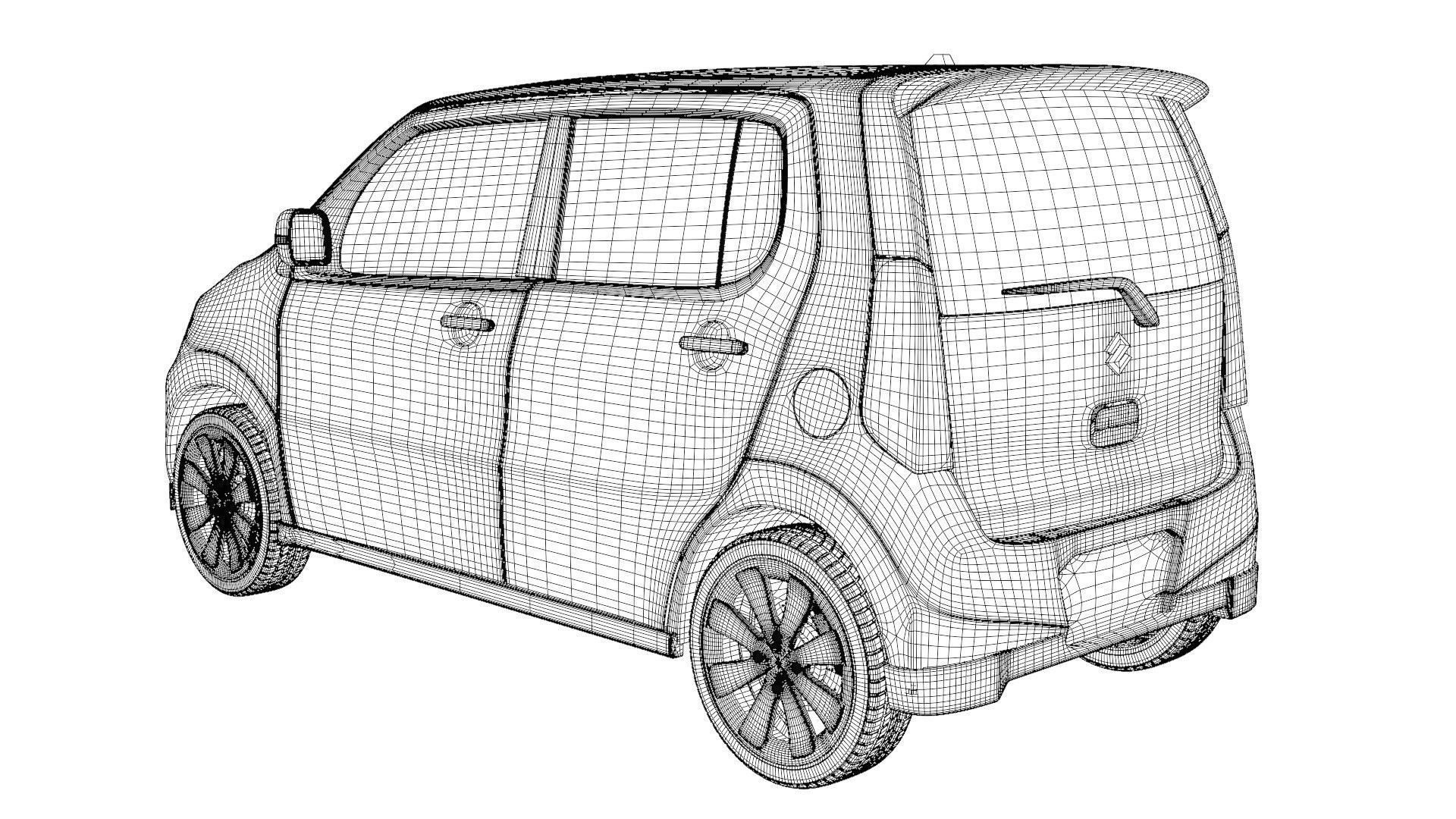 Suzuki Wagon R 3D model | CGTrader