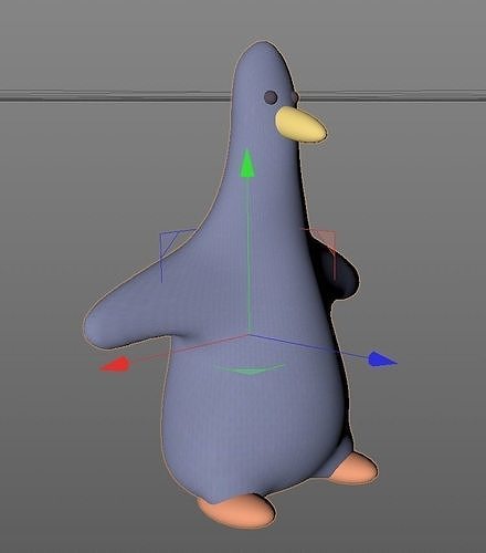 Pingu 3d Model Cgtrader