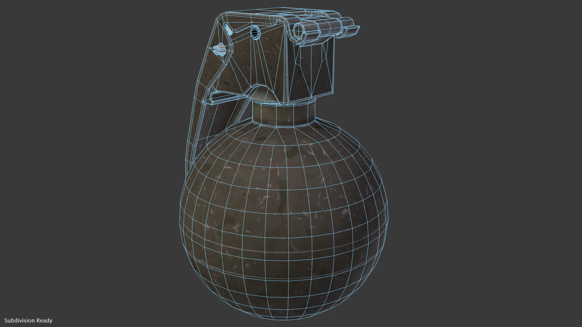 3d Model Hand Grenade M67 Vr Ar Low Poly Cgtrader