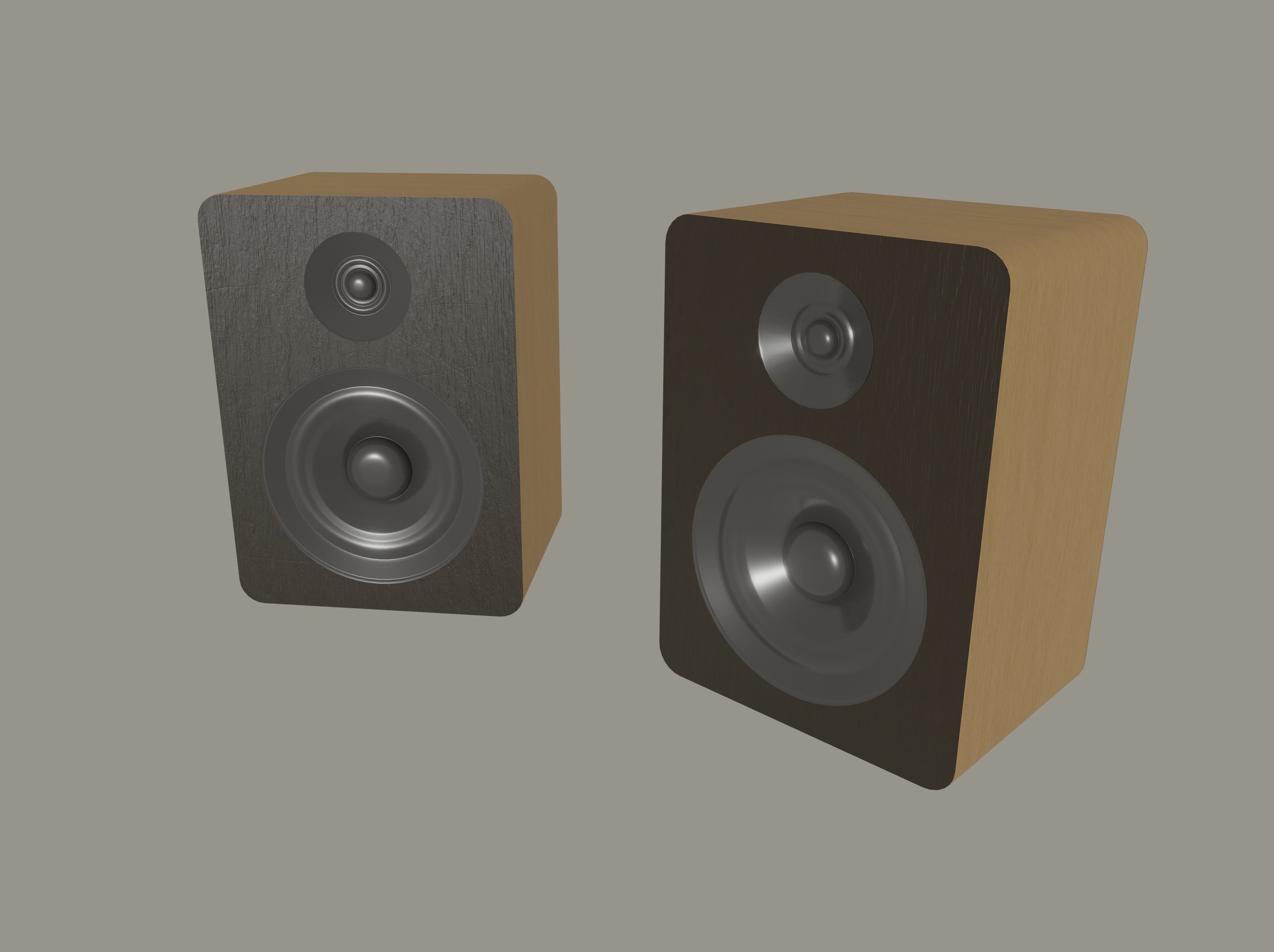 3D model Audio Speaker VR / AR / low-poly | CGTrader