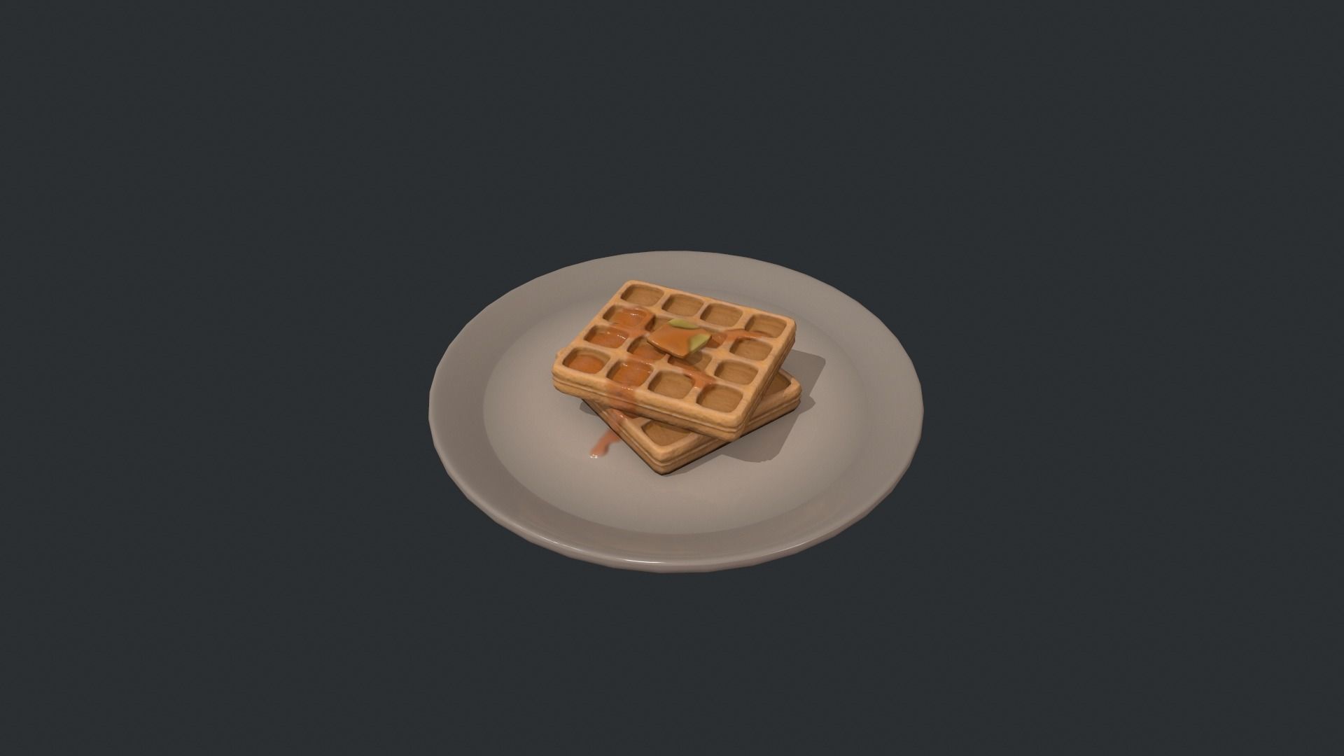 Plate of Waffles