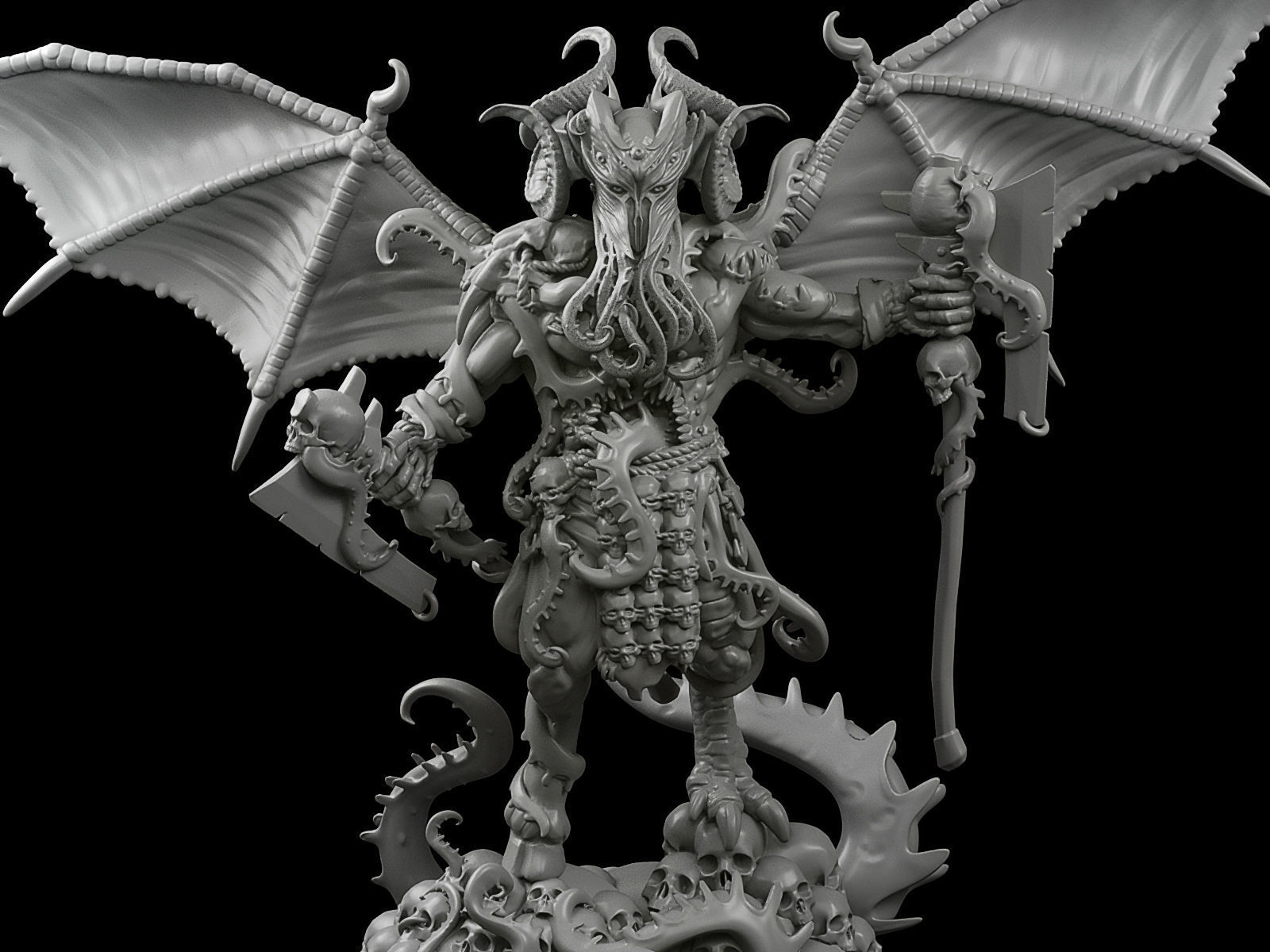 Chaos lord 3D model 3D printable | CGTrader