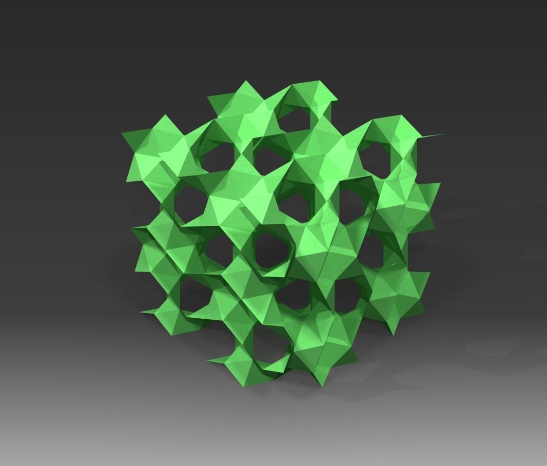 GYROID lowpoly - surface sample