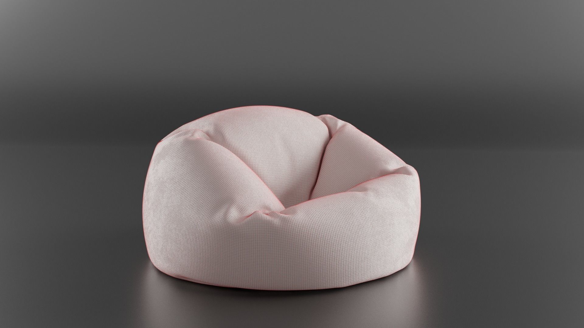 Puff Chair 3D model CGTrader