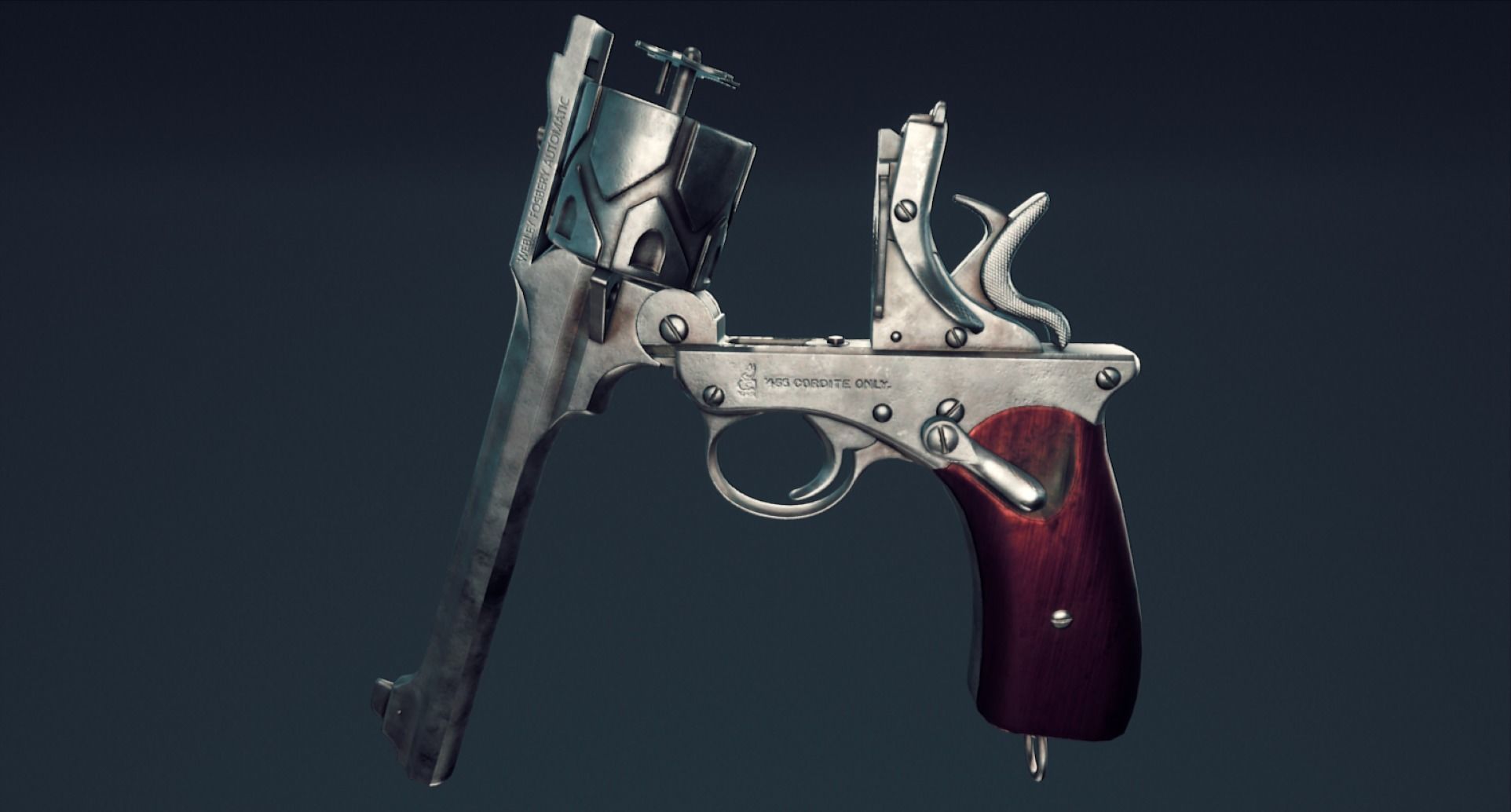 Webley Fosbery Automatic Revolver