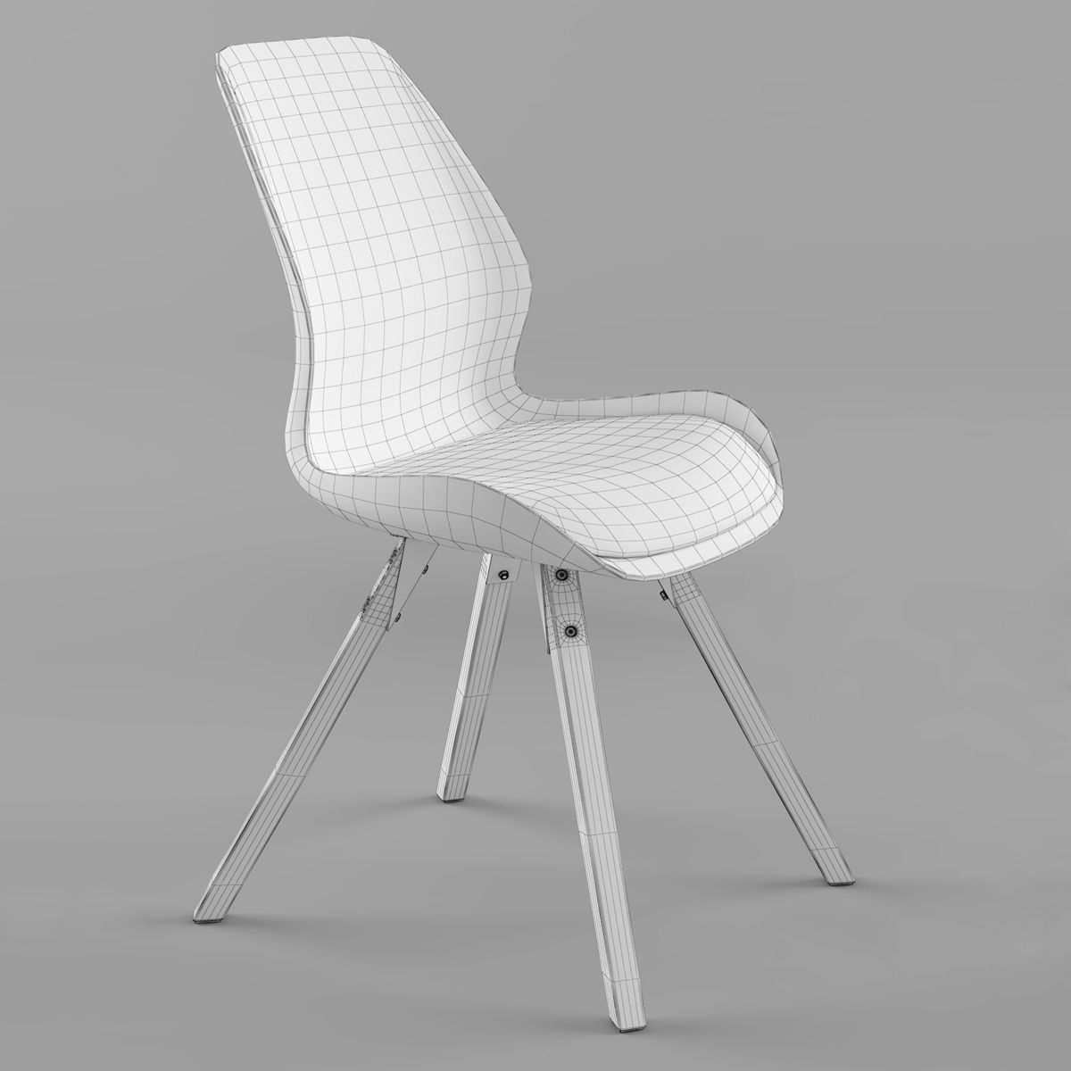 JYSK BOGENSE chair 3D model CGTrader
