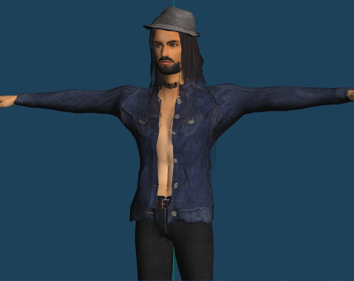 Man Model Unity Unity Humanoid Model Male 008 free 3D model animated rigged | CGTrader