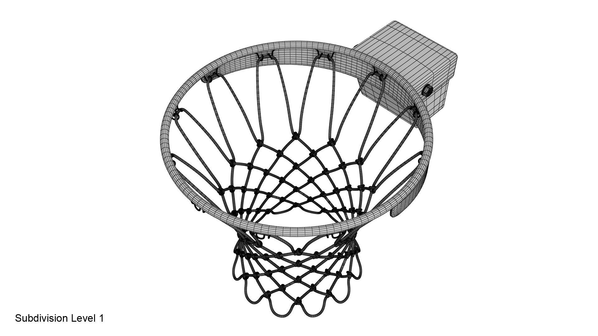 Basketball rim 3D model | CGTrader