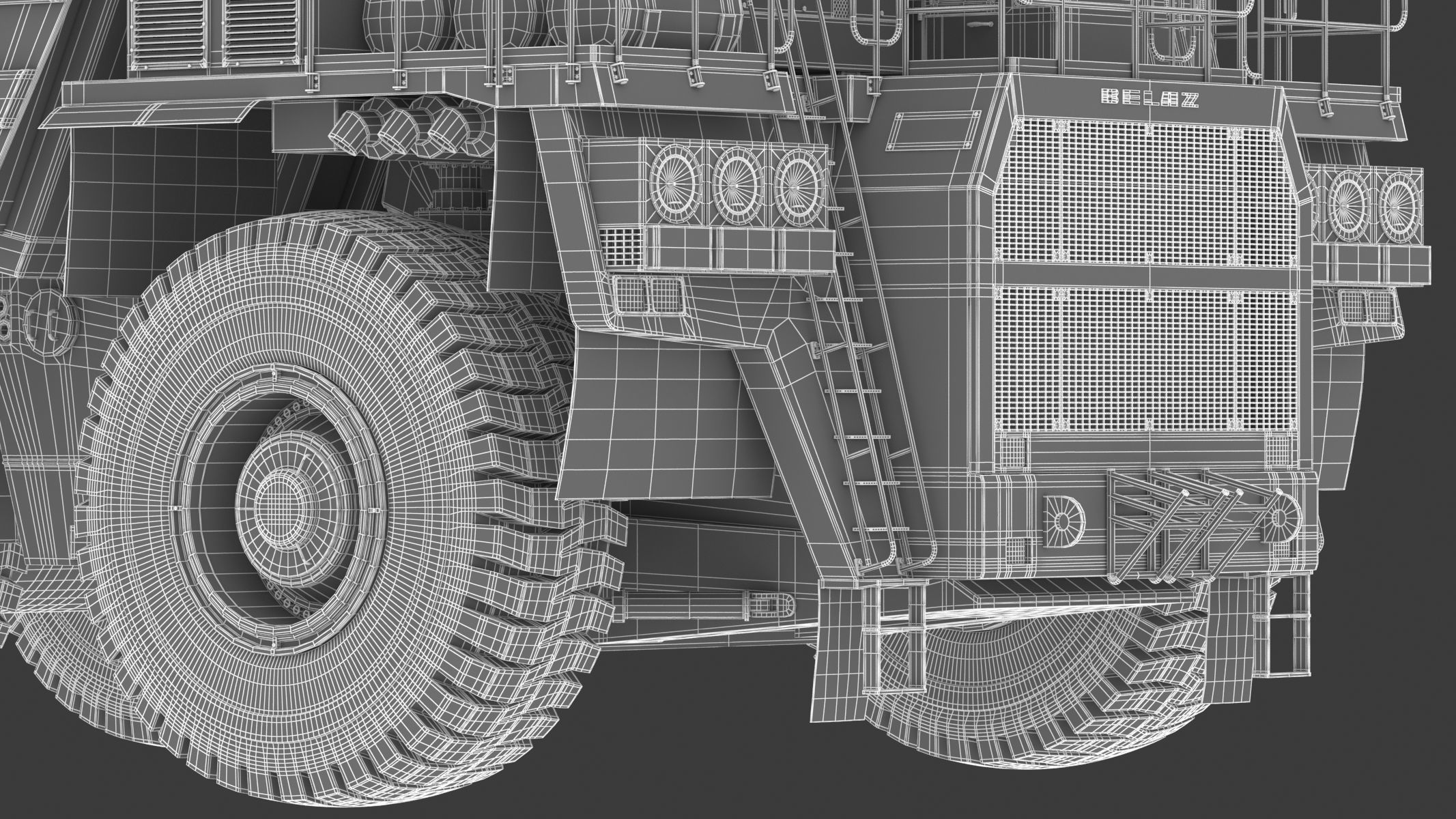 5 Biggest Truck in the World 3D model CGTrader
