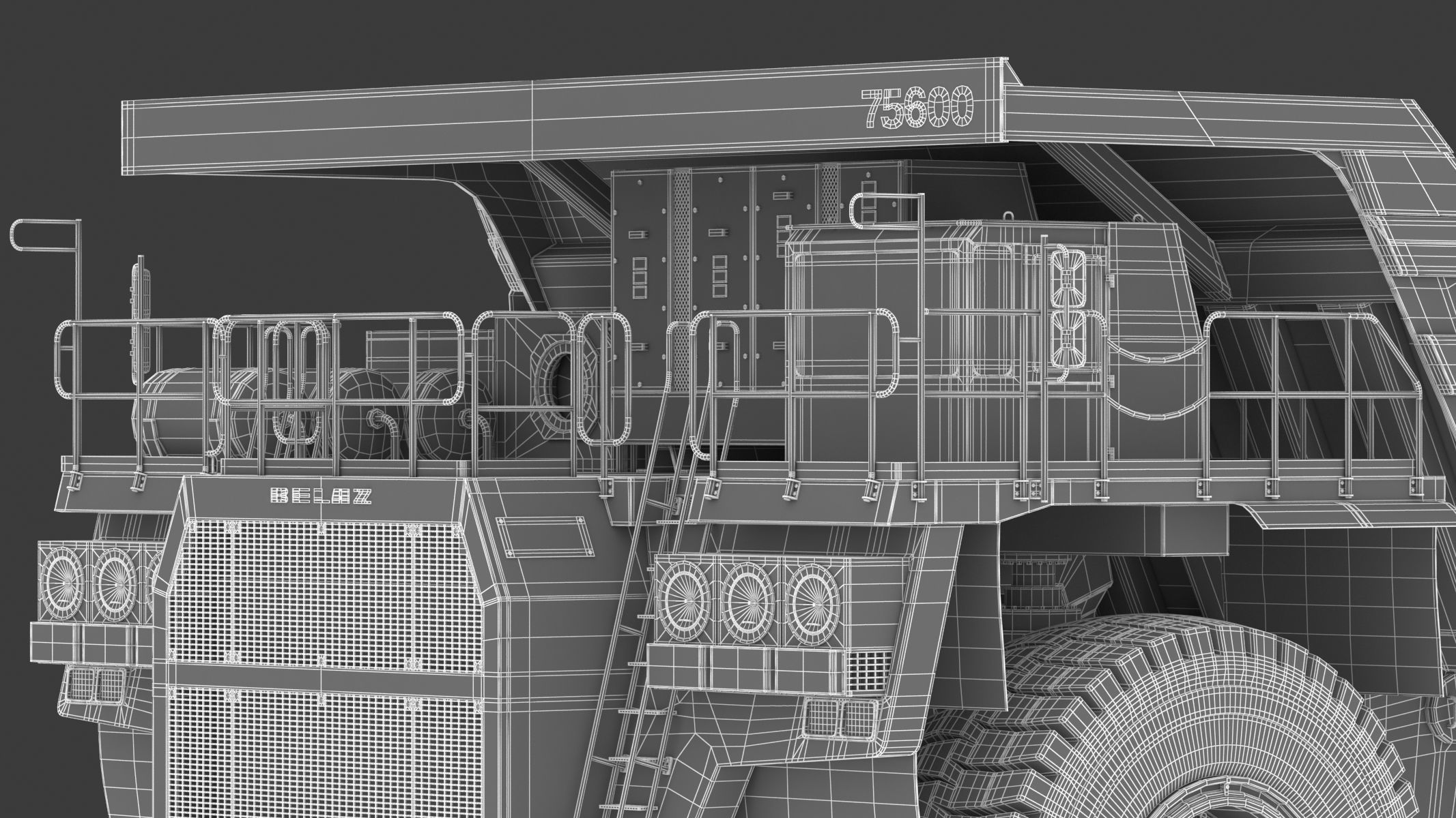 5 Biggest Truck in the World 3D model CGTrader