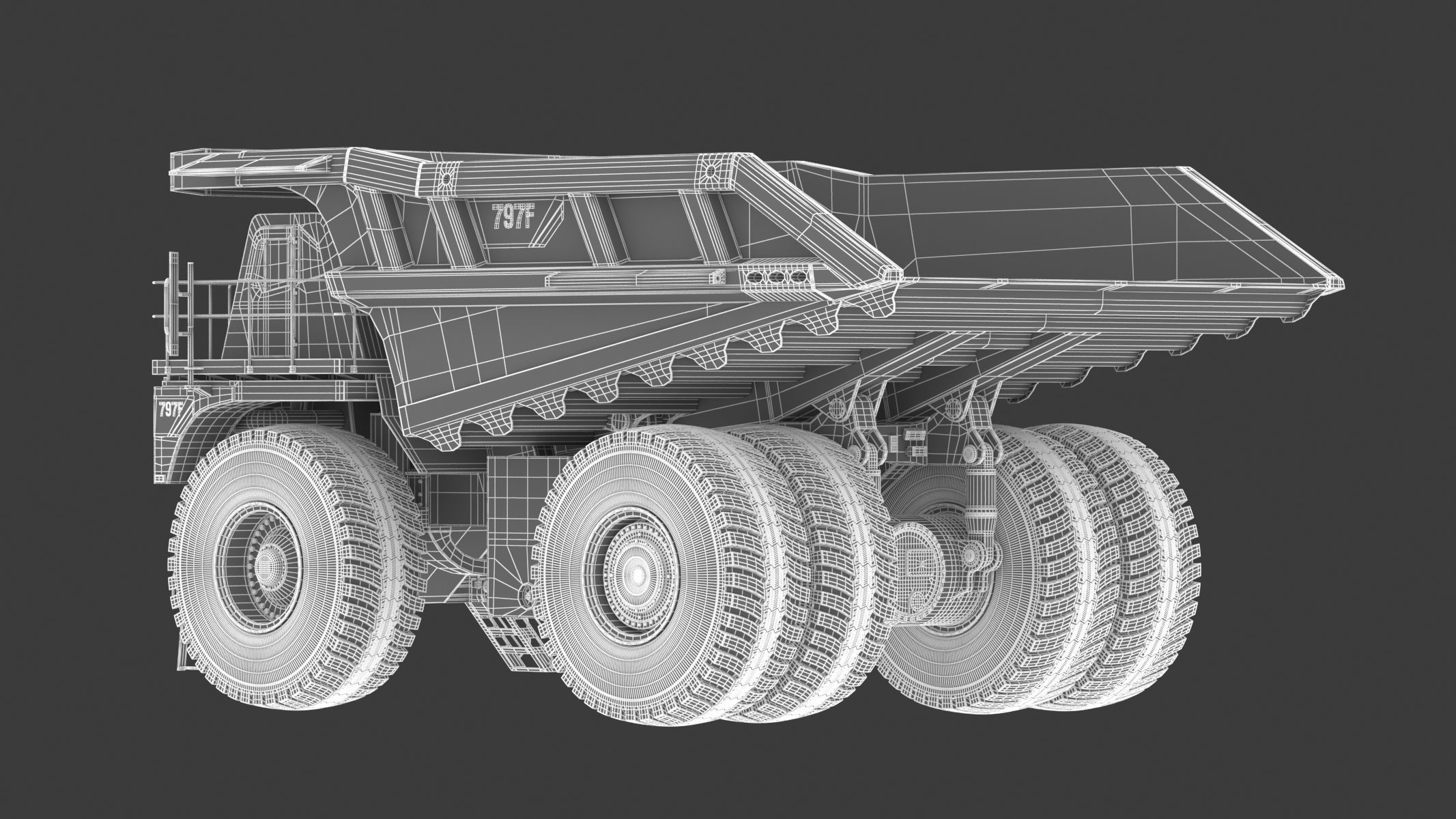 5 Biggest Truck in the World 3D model CGTrader