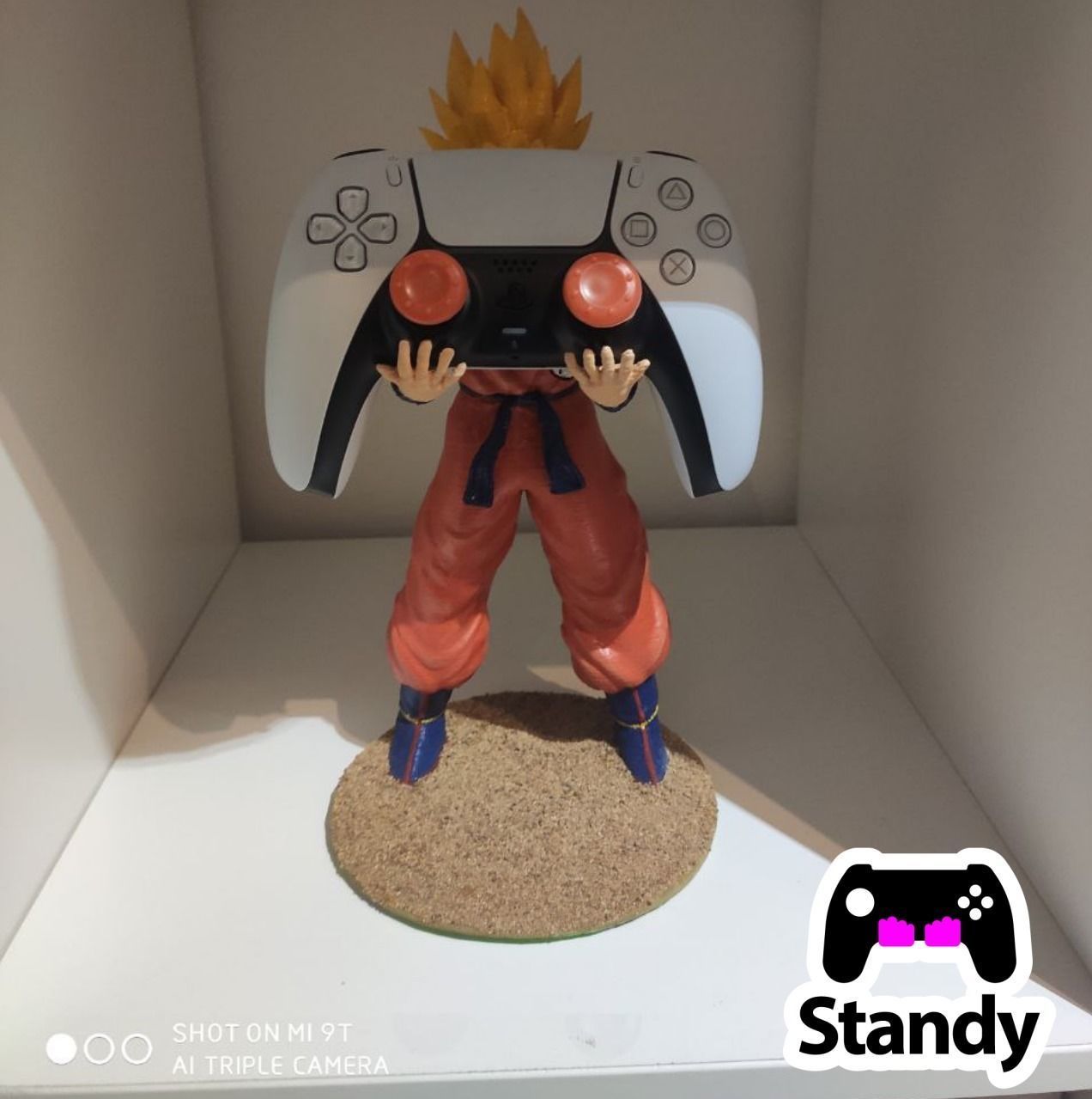 goku controller ps4ps5 stand 3D model 3D printable CGTrader