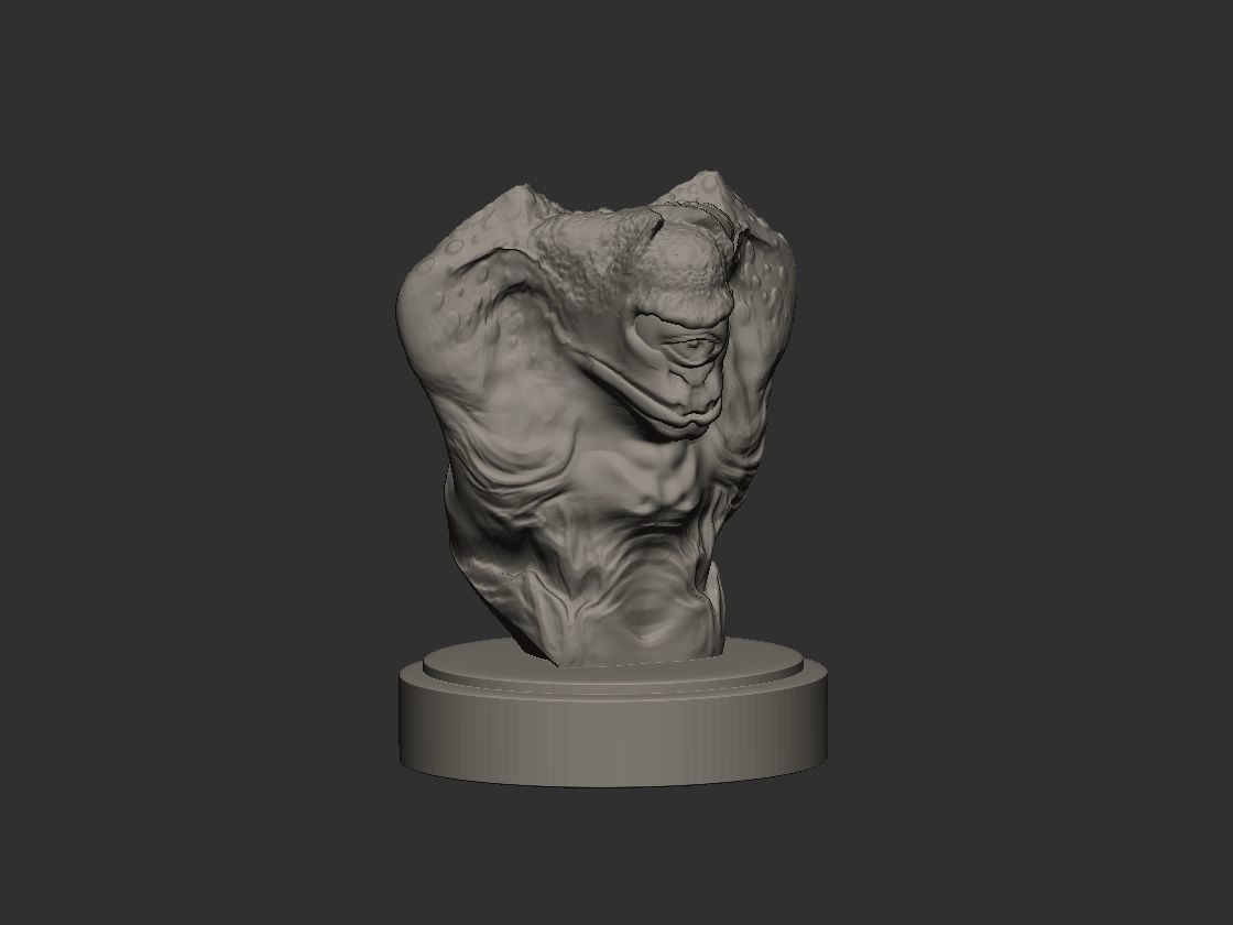 sphinx head bust