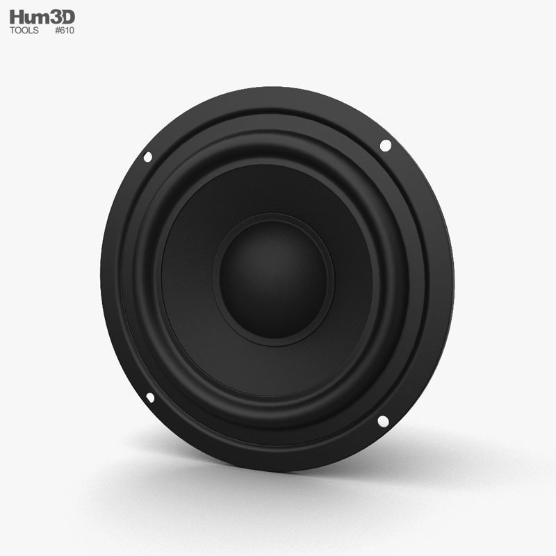 Sound Speaker 3D model CGTrader