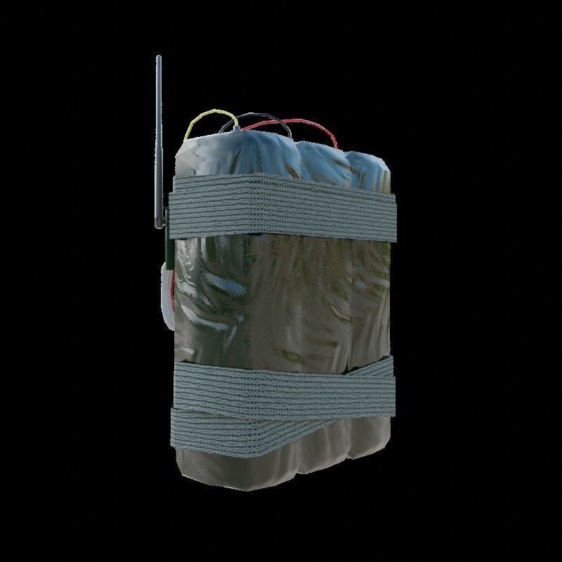 3D model C4 Bomb VR / AR / low-poly | CGTrader