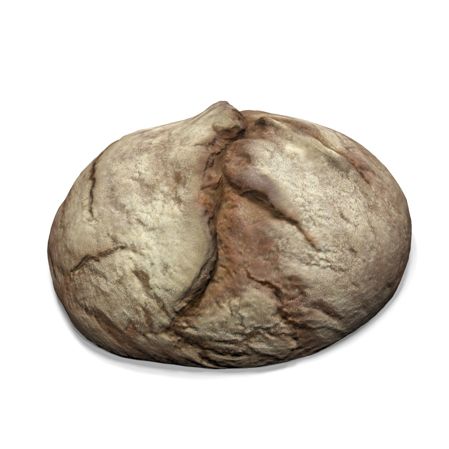Round Black Bread