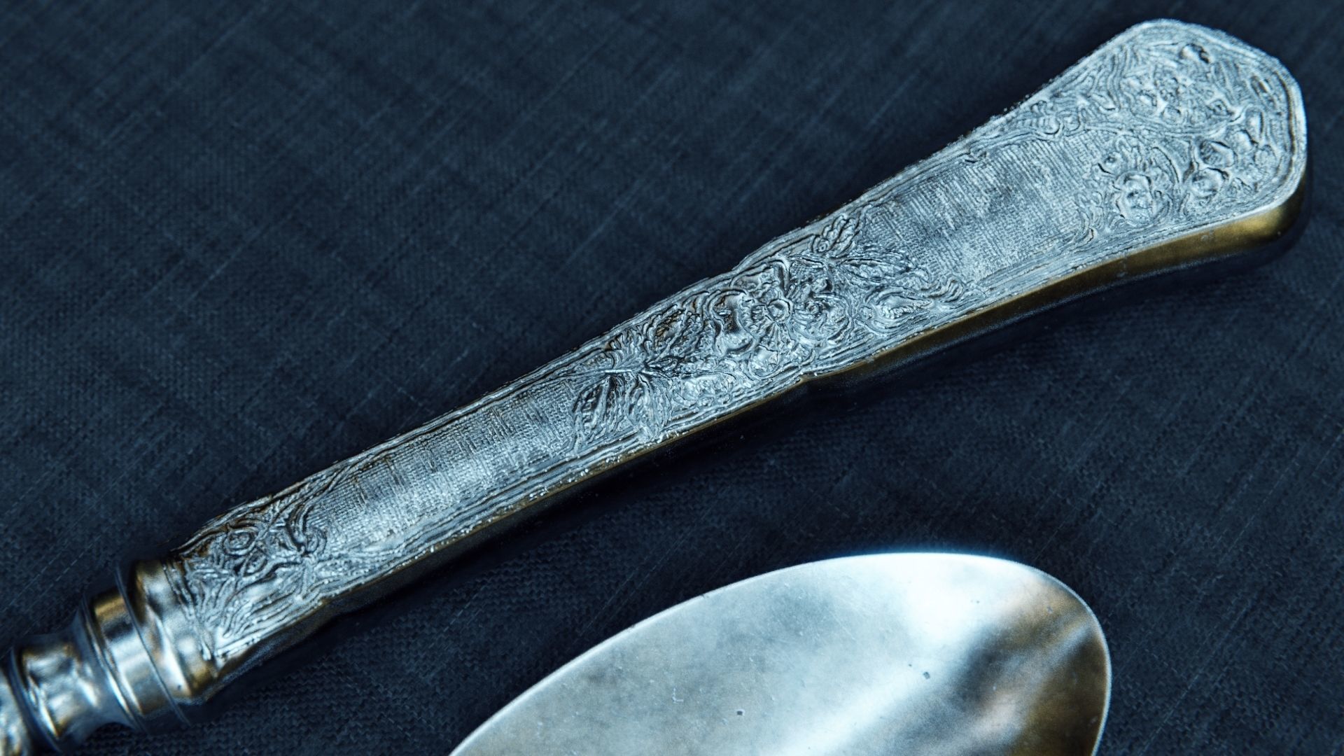 fancy cutlery set 3D model CGTrader