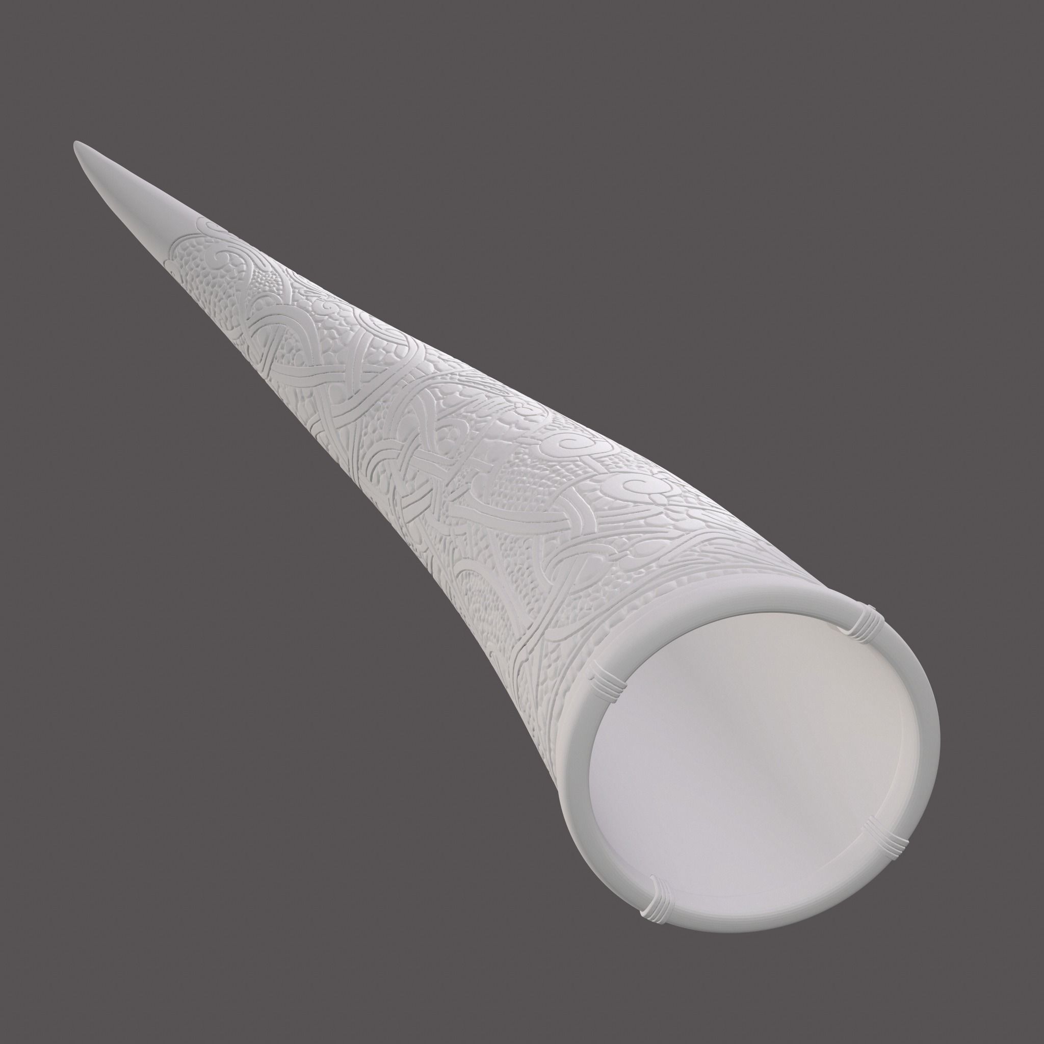 Viking Horn 3D Printable 3D model 3D printable | CGTrader