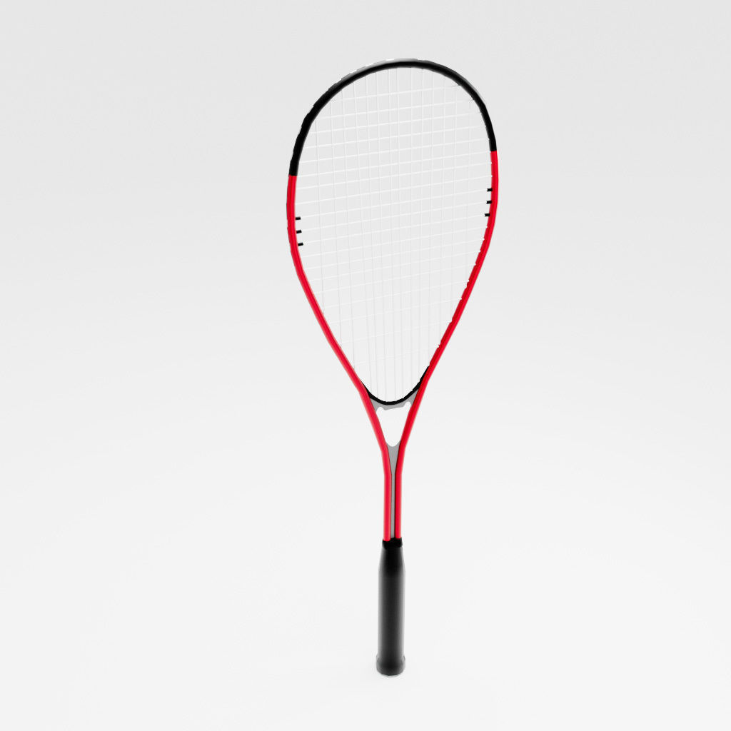 Squash Racquet 3D model CGTrader