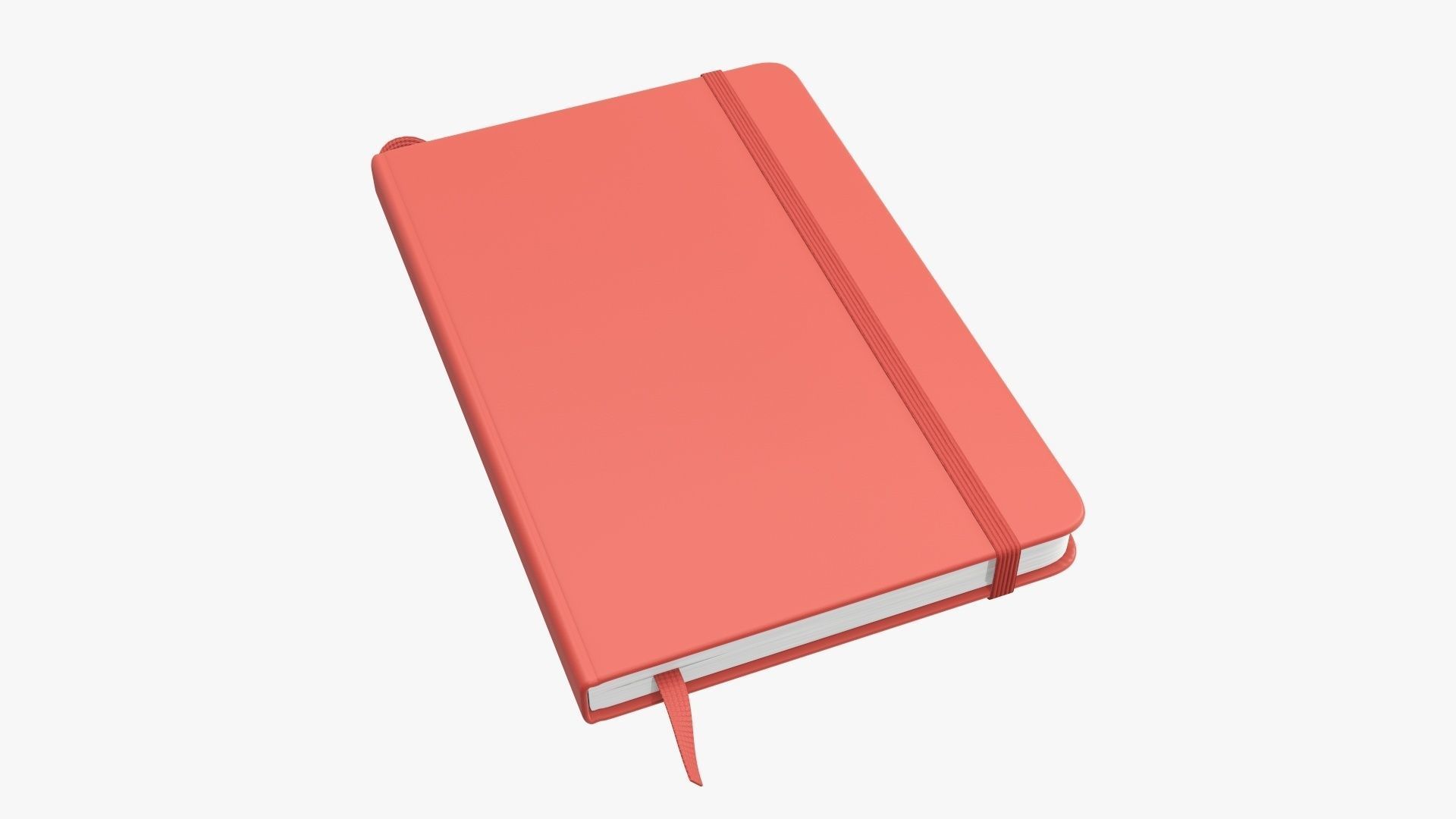 Notebook hardcover with strap small A5
