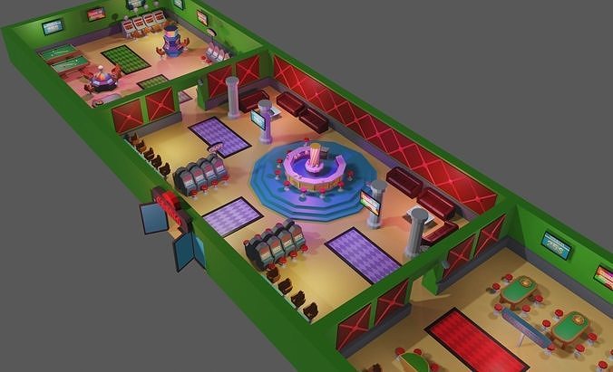 Casino pack | 3D model