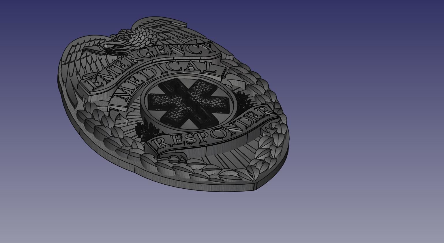 Eagle Badge EMR Badge